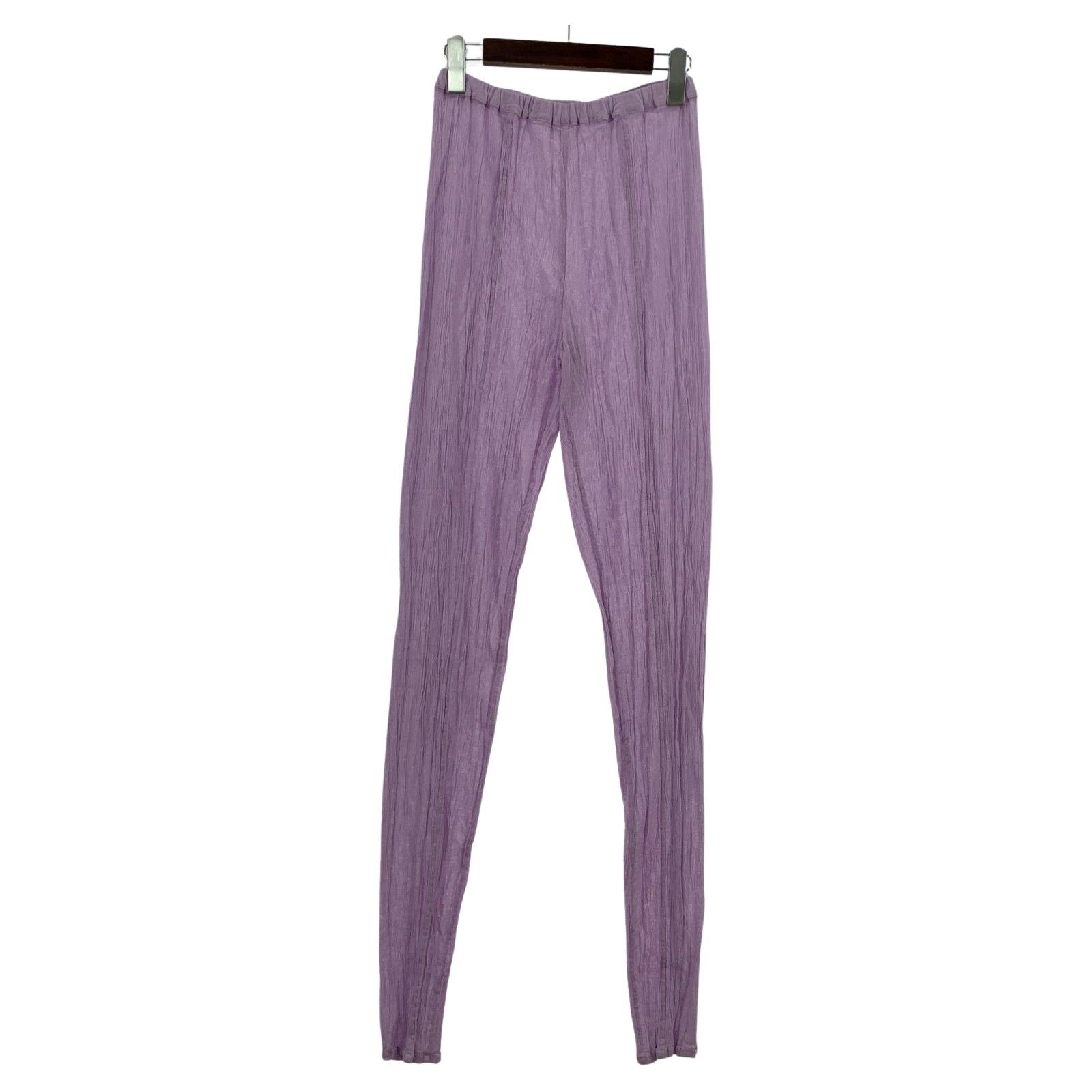 ISSEY MIYAKE イッセイミヤケ IM41FF522パンツ size2 パープル