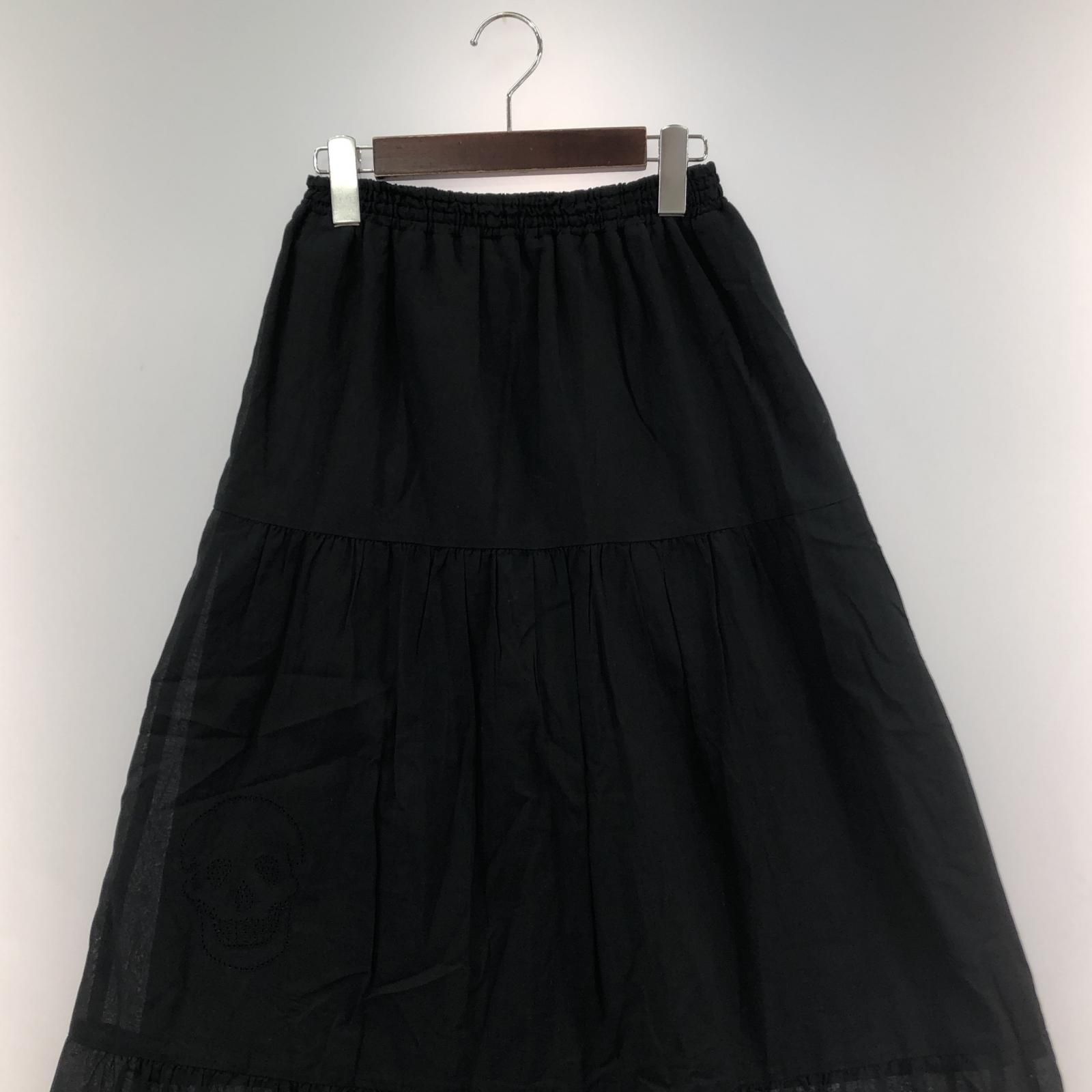 HYSTERIC GLAMOUR ヒステリックグラマー ティアードスカート sizeS ブラック