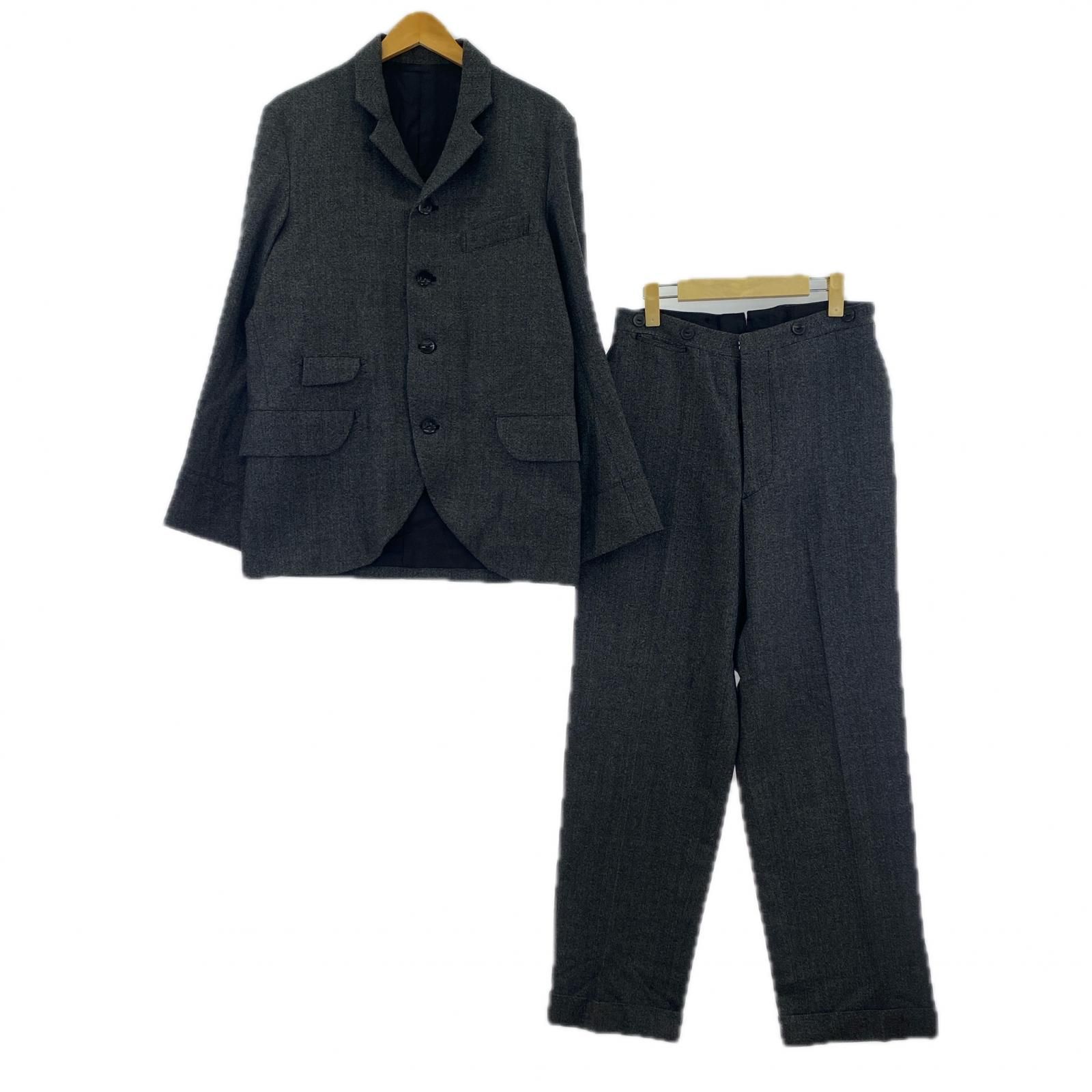 BLACK SIGN ブラックサイン ウールセットアップ size上38下30 グレー