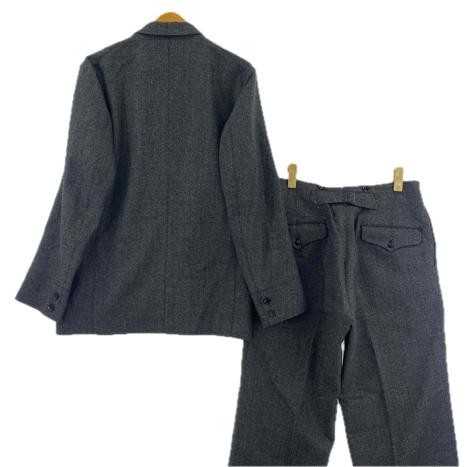 BLACK SIGN ブラックサイン ウールセットアップ size上38下30 グレー