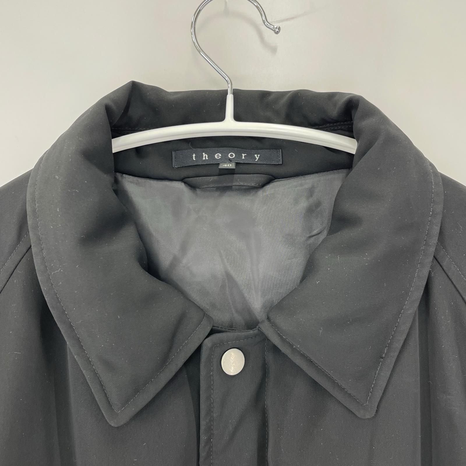 theory セオリー ダウンコート size40 ブラック