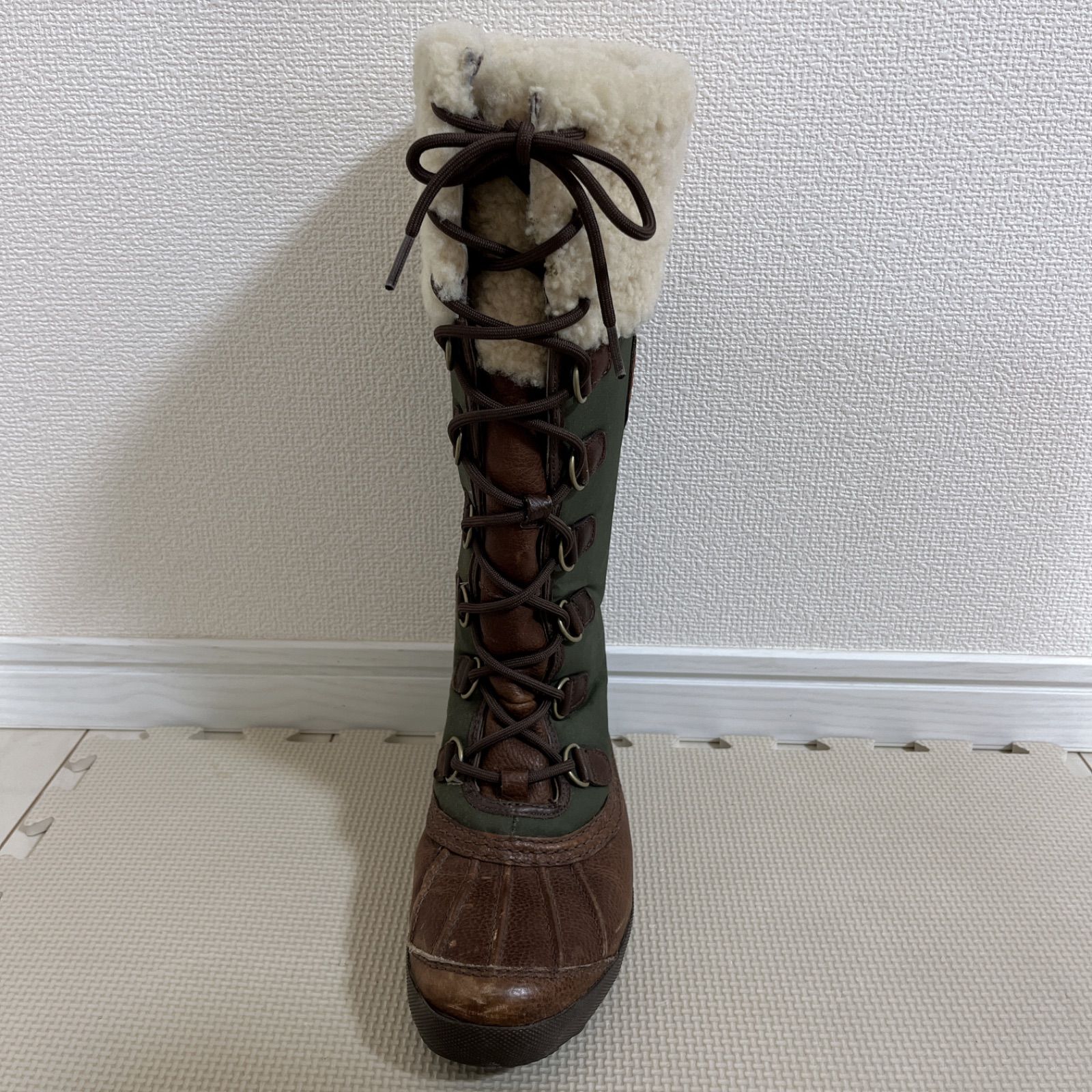 UGG ブラウン ロングブーツ ニーハイ　ファー付き　美品 UGG ブラウン ロングブーツ ファー付き 美品！！ UGG ブラウン ロング