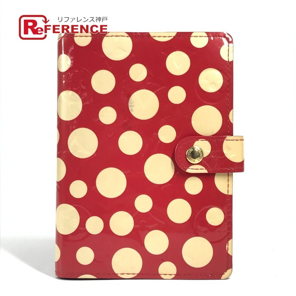 LOUIS VUITTON ルイヴィトン 手帳カバー アジェンダPM M91518 モノグラムヴェルニ レッド