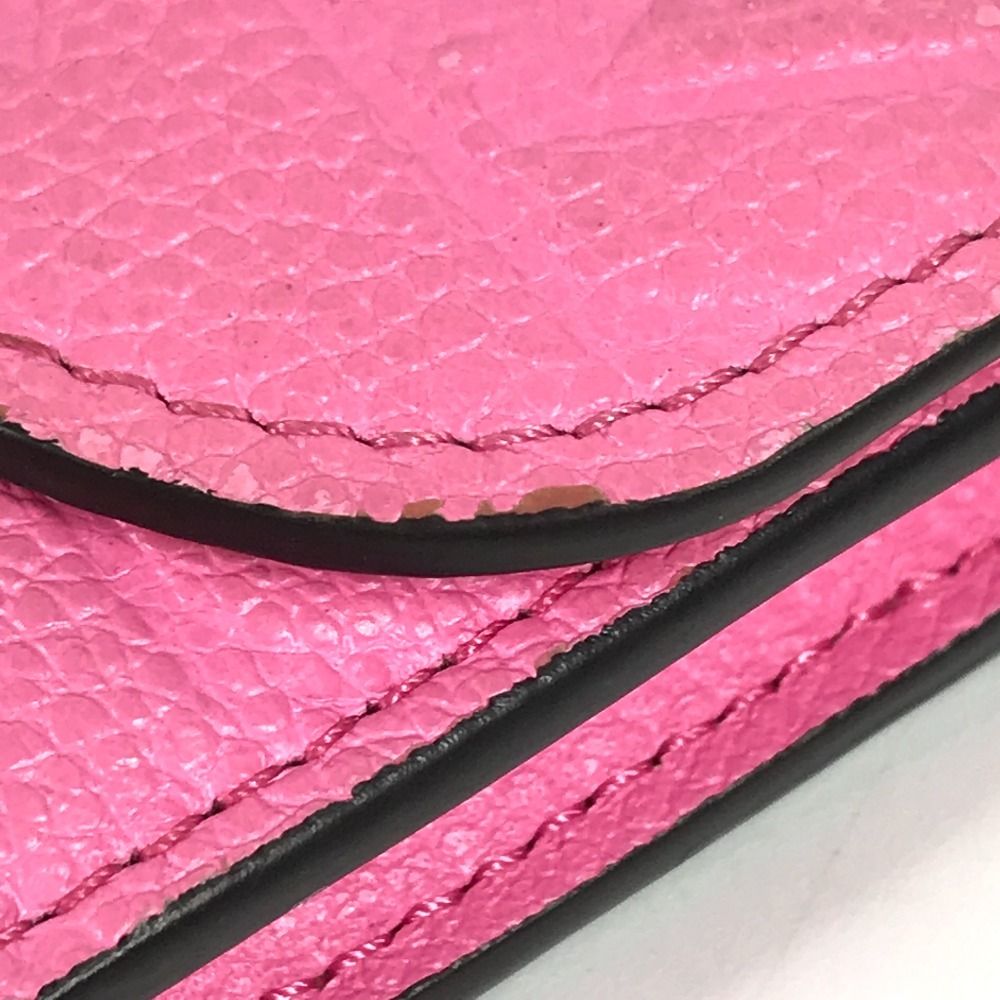 夏セール開催中。 LOUIS VUITTON ルイヴィトン 2つ折り財布 ポルトモネロザリ M82485 モノグラムアンプラントレザー ローズロリポップ ピンク