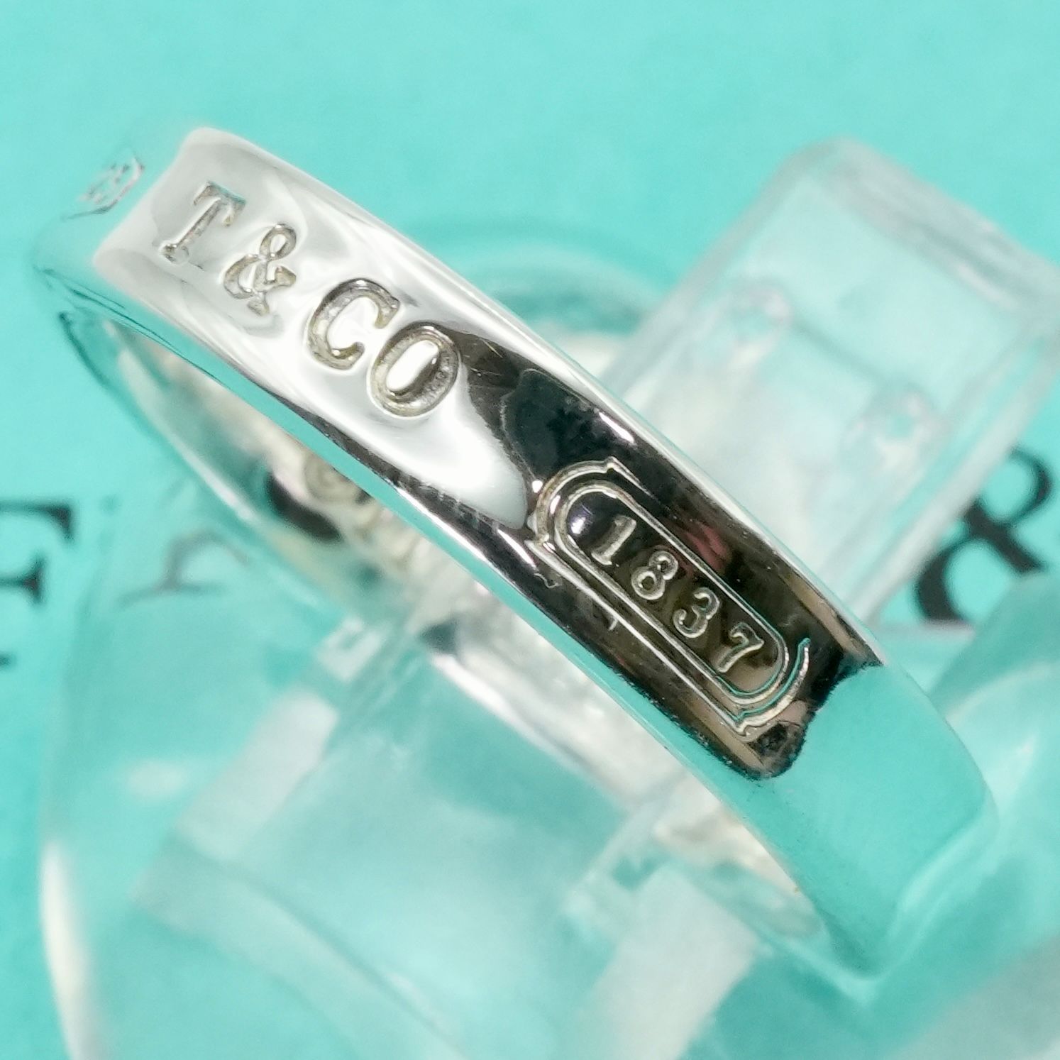 15号 ティファニー 1837 ナロー スリム リング 25-1840S