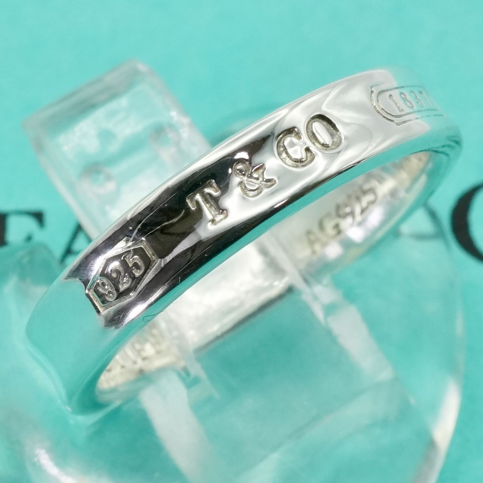 極美品15号 ティファニー 1837 ナロー スリム リング/25-1840S - メルカリ