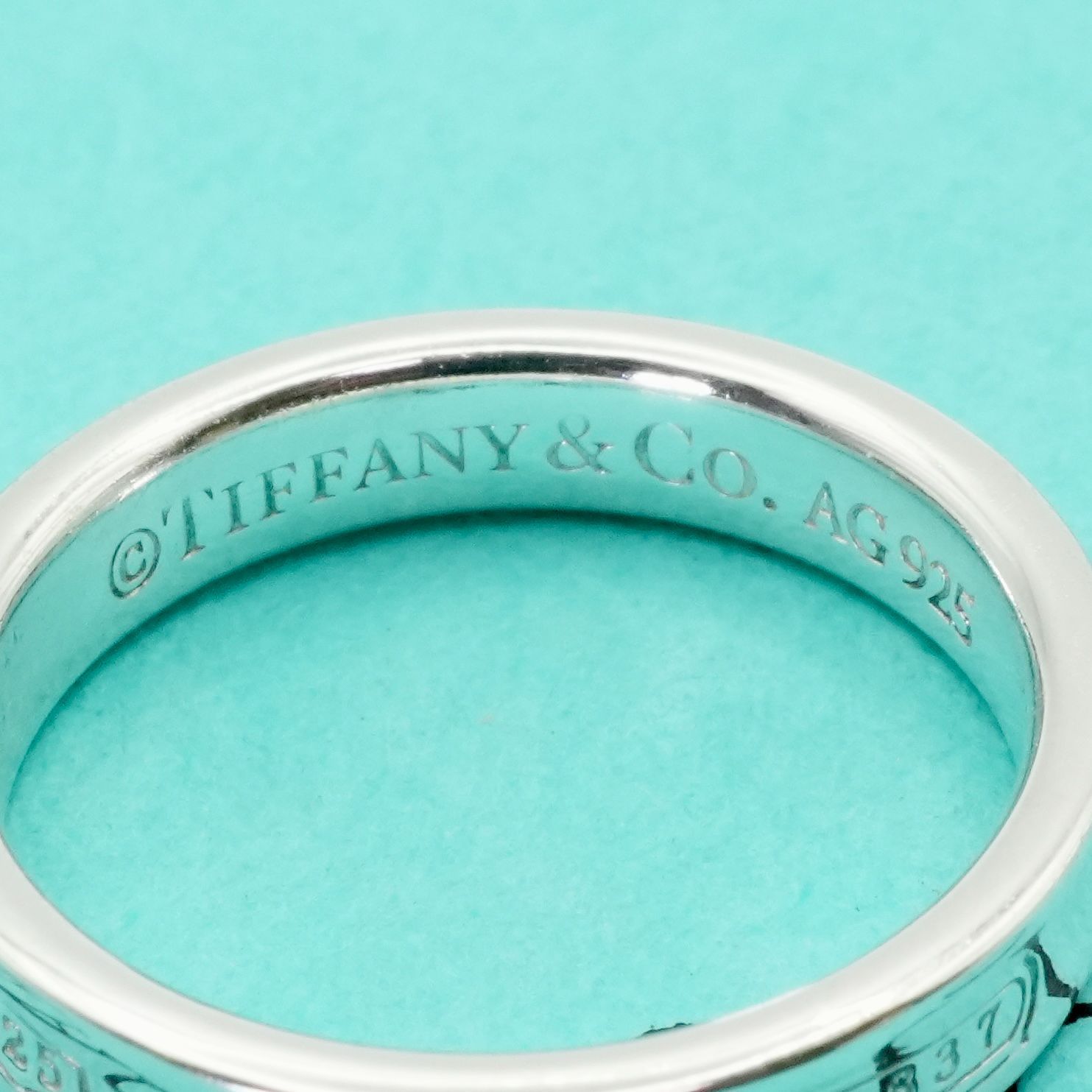 極美品15号 ティファニー 1837 ナロー スリム リング/25-1840S - メルカリ
