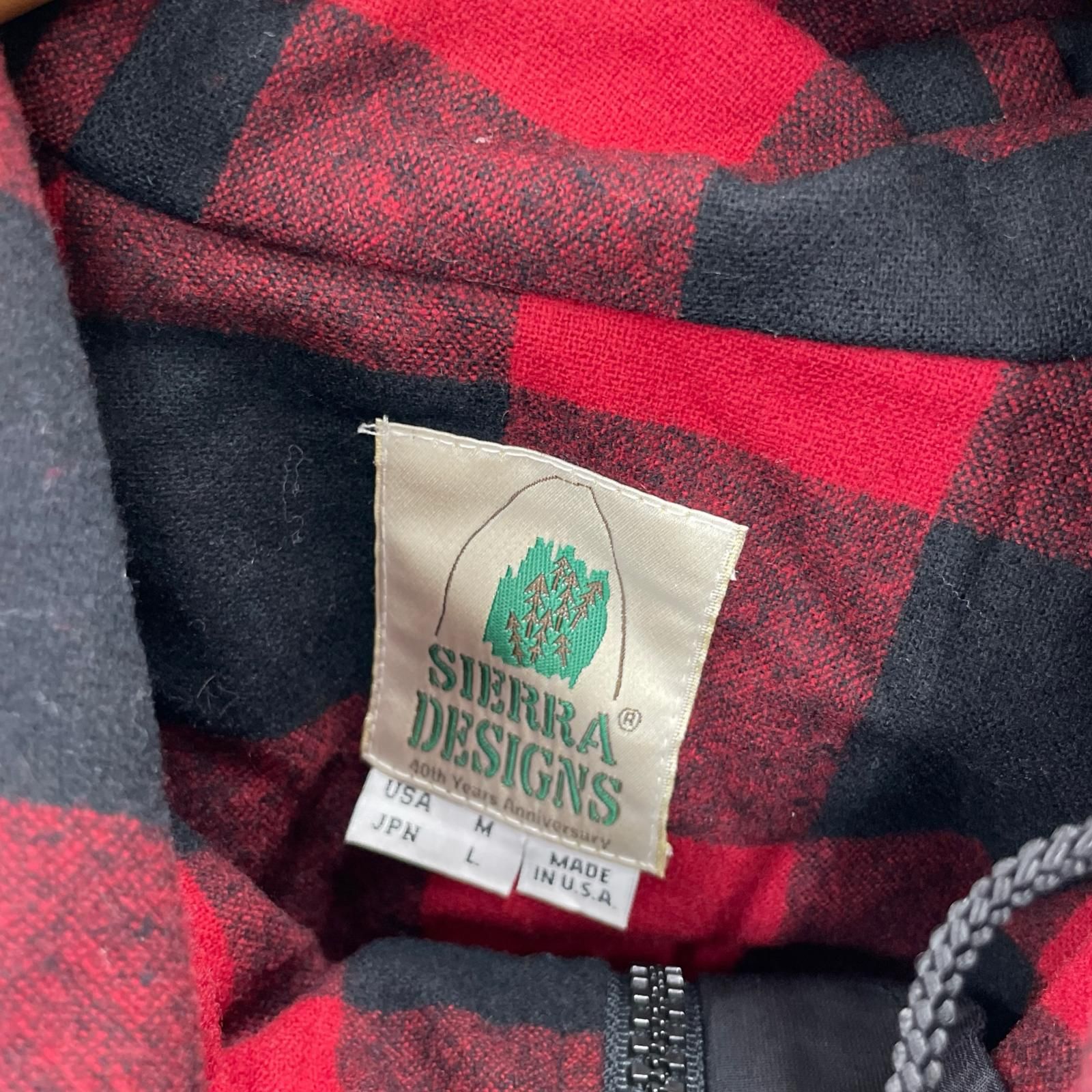 SIERRA DESIGNS シエラデザイン 40周年記念 マウンテンジャケット sizeL ブラック