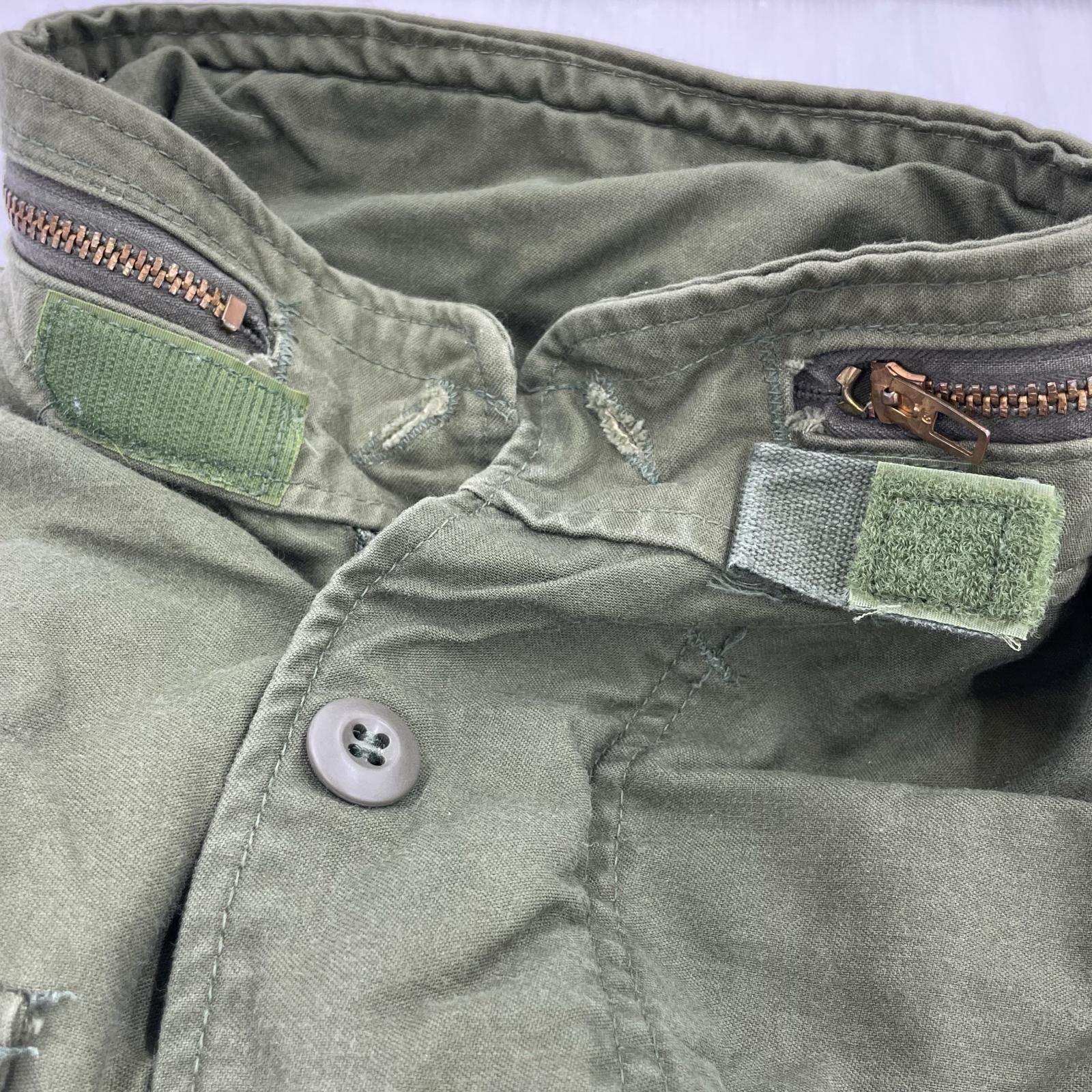 US ARMY ユーエスアーミー M-65 フィールドジャケット sizeSMALL SHORT カーキ