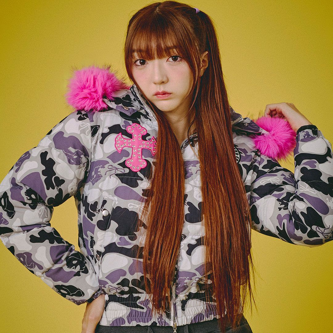 キャンディー ガルフィー CANDY GALFY カモギャル ダウン 153052 BLACK 