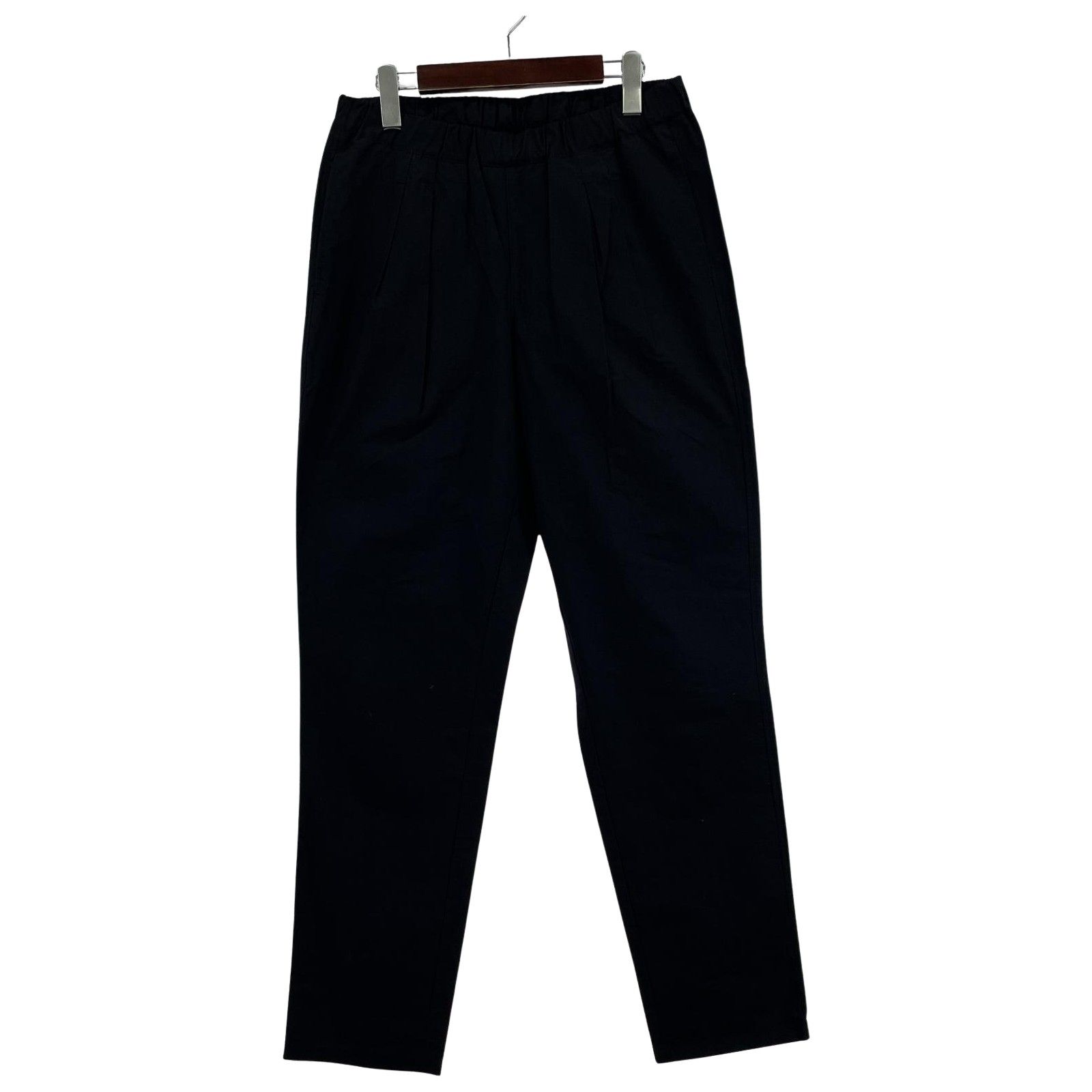 HUIS. ハウス 501-347-09BLK テーパードパンツ size2 ブラック