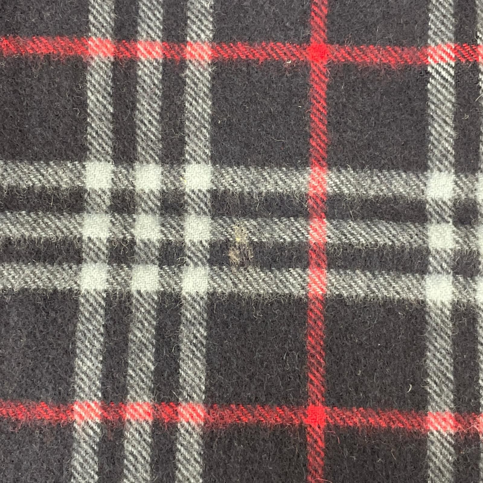  BURBERRY バーバリー チェック カシミアマフラー ネイビー マフラー 小物