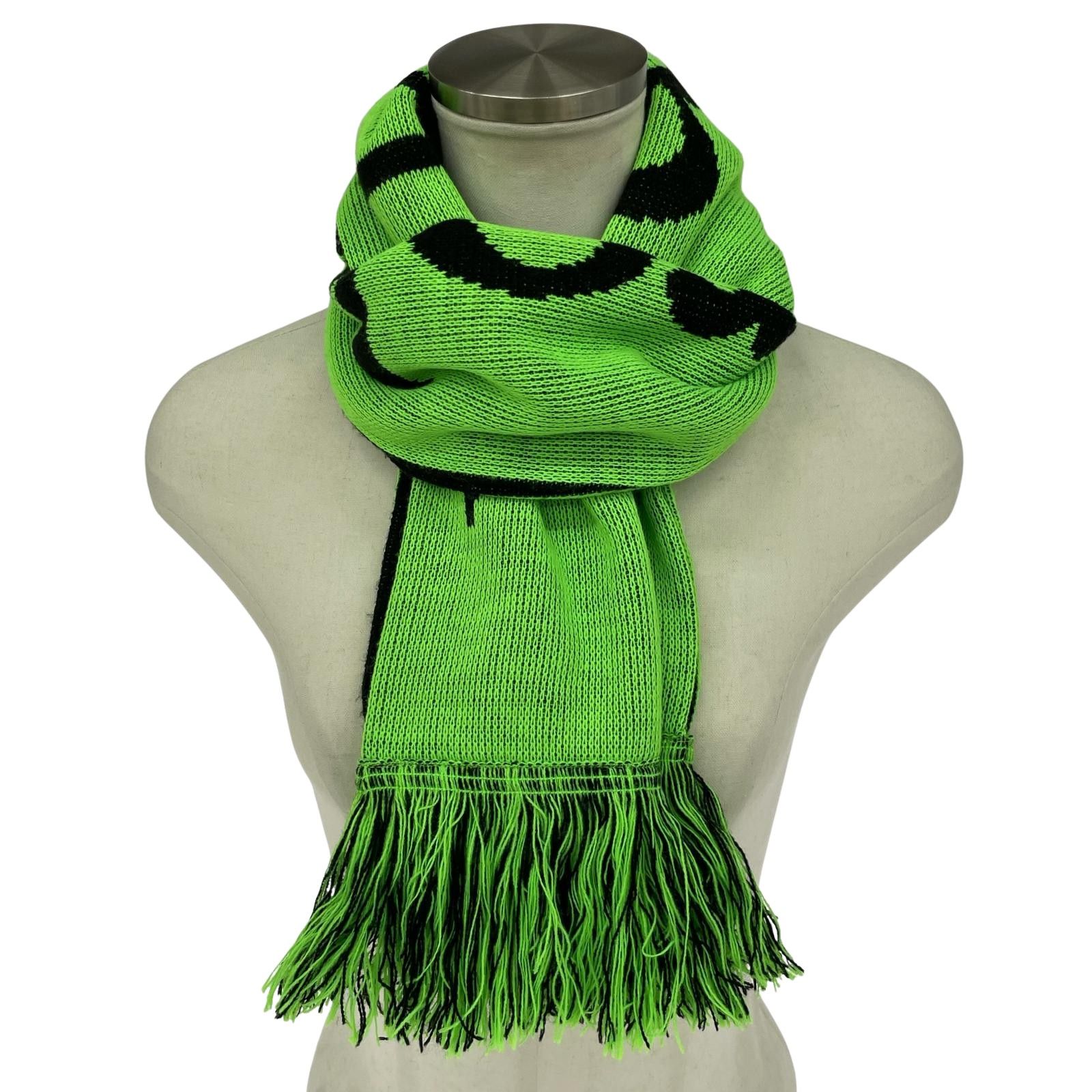 Ariesアリーズ ロゴマフラー ネオグリーン