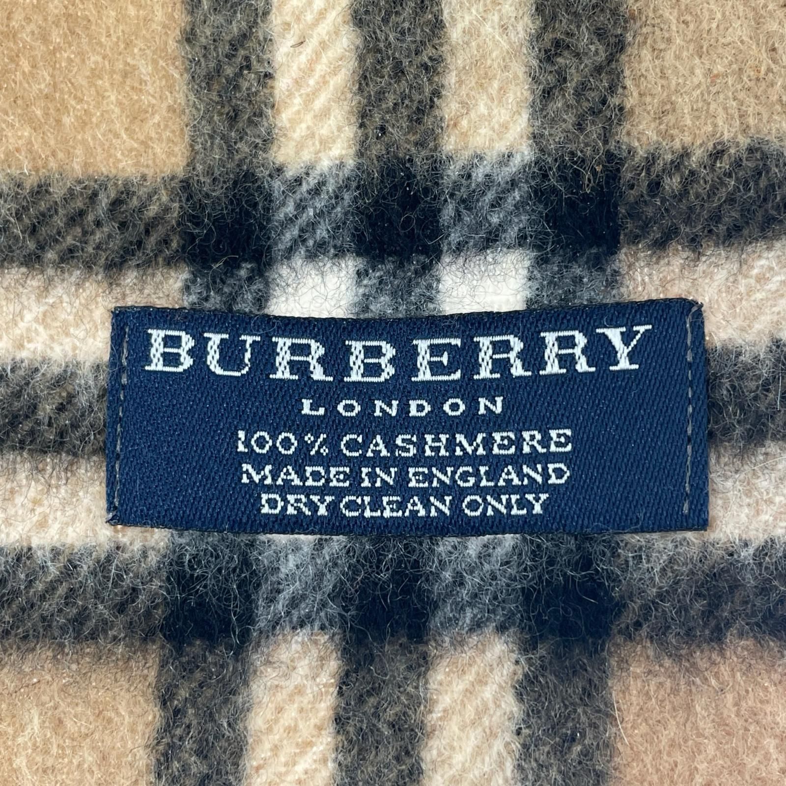 BURBERRY バーバリー ノバチェックマフラー ベージュ