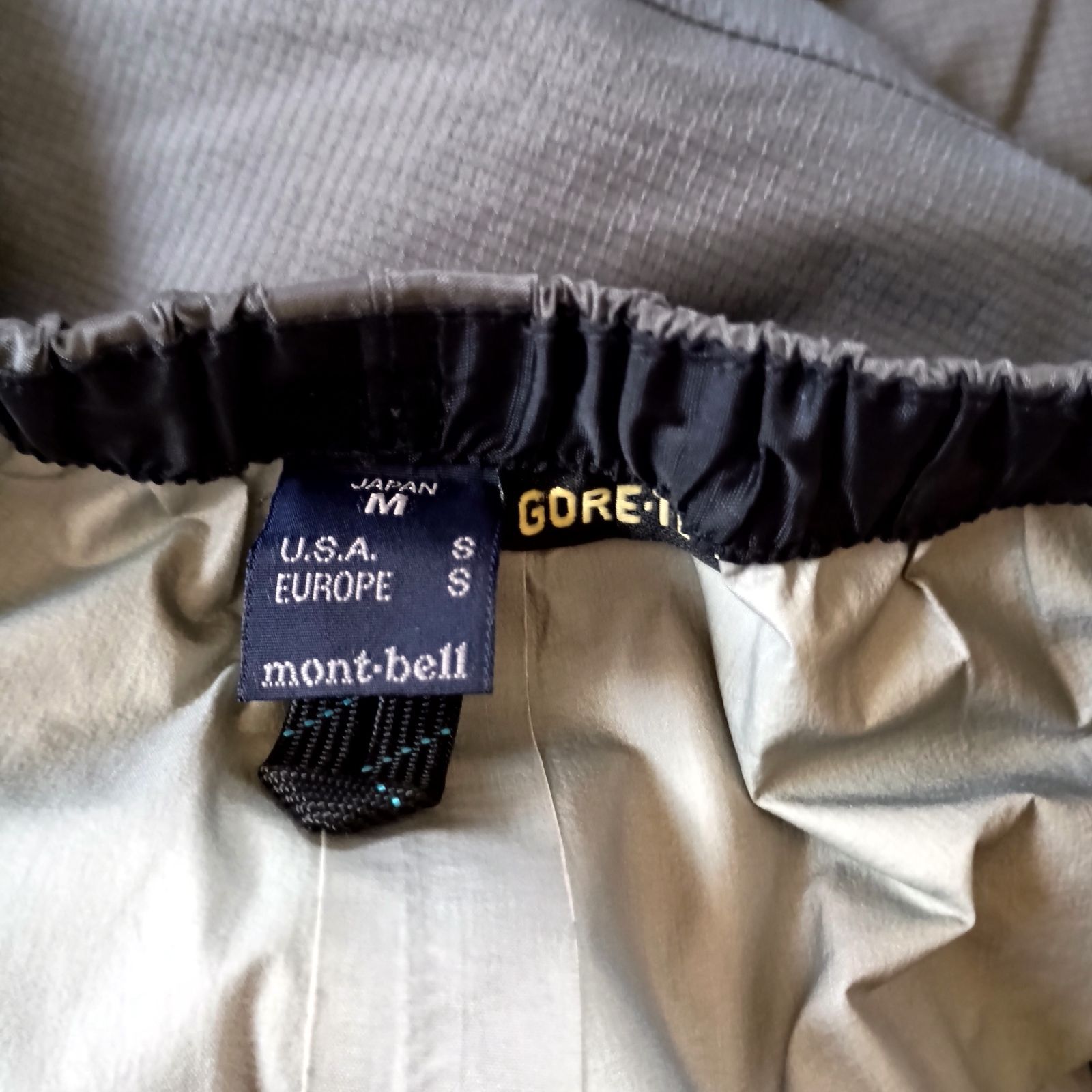 モンベル ストームクルーザーパンツ メンズM GORE-TEX ゴアテックス montbell mont-bell レインウェア レインパンツ 2058
