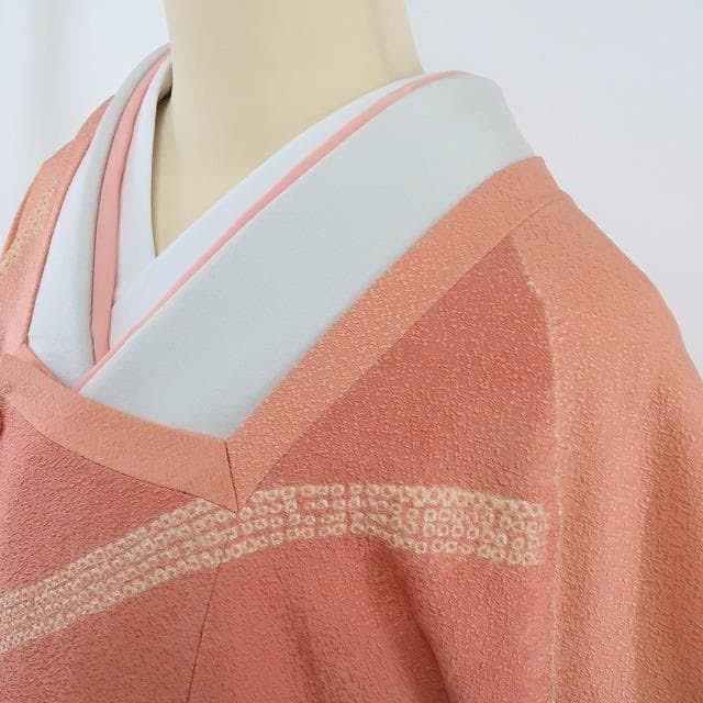 百華❀Y2092◇美品 正絹 絞り 手縫い仕立て 道行コート 着物 - メルカリ