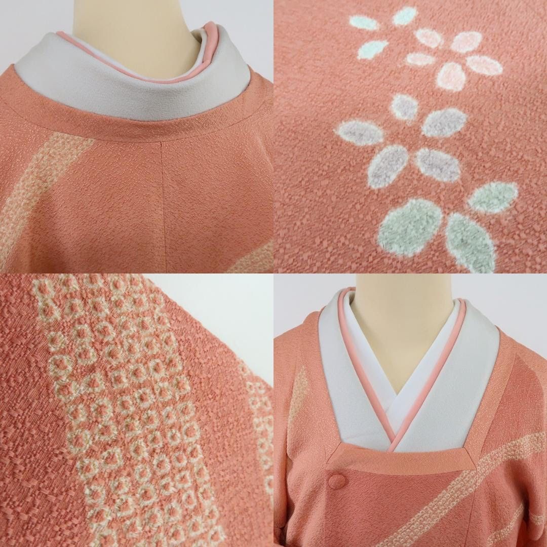 百華❀Y2092◇美品 正絹 絞り 手縫い仕立て 道行コート 着物 - メルカリ