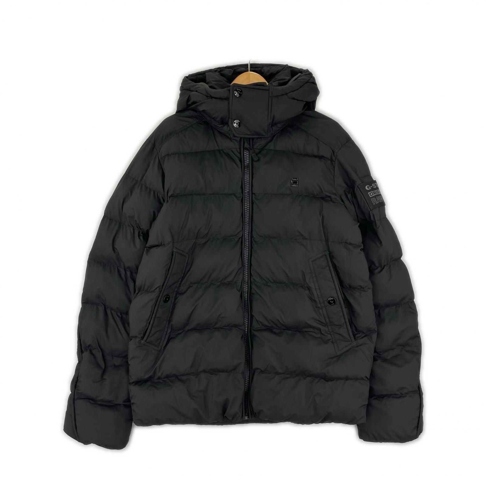 G-STAR RAW ジースターロゥ g-whistler padded hooded jacketジャケット sizeM ブラック