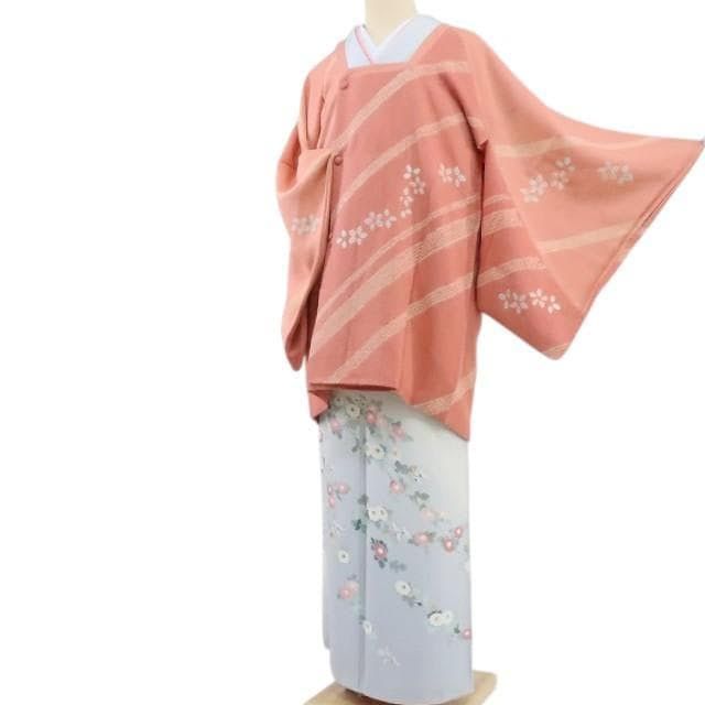 百華❀Y2092◇美品 正絹 絞り 手縫い仕立て 道行コート 着物 - メルカリ