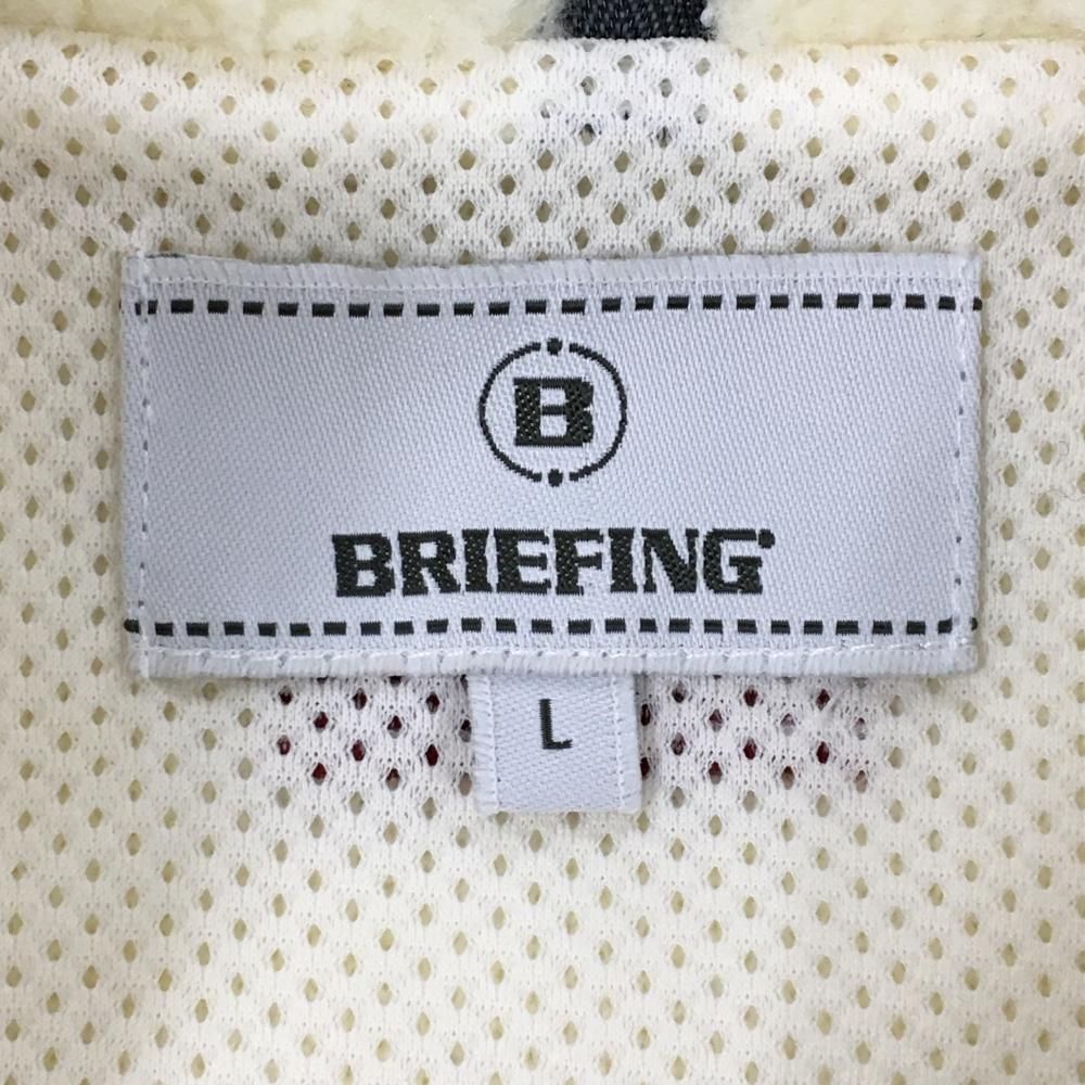 ボアベスト アイボリー×黒