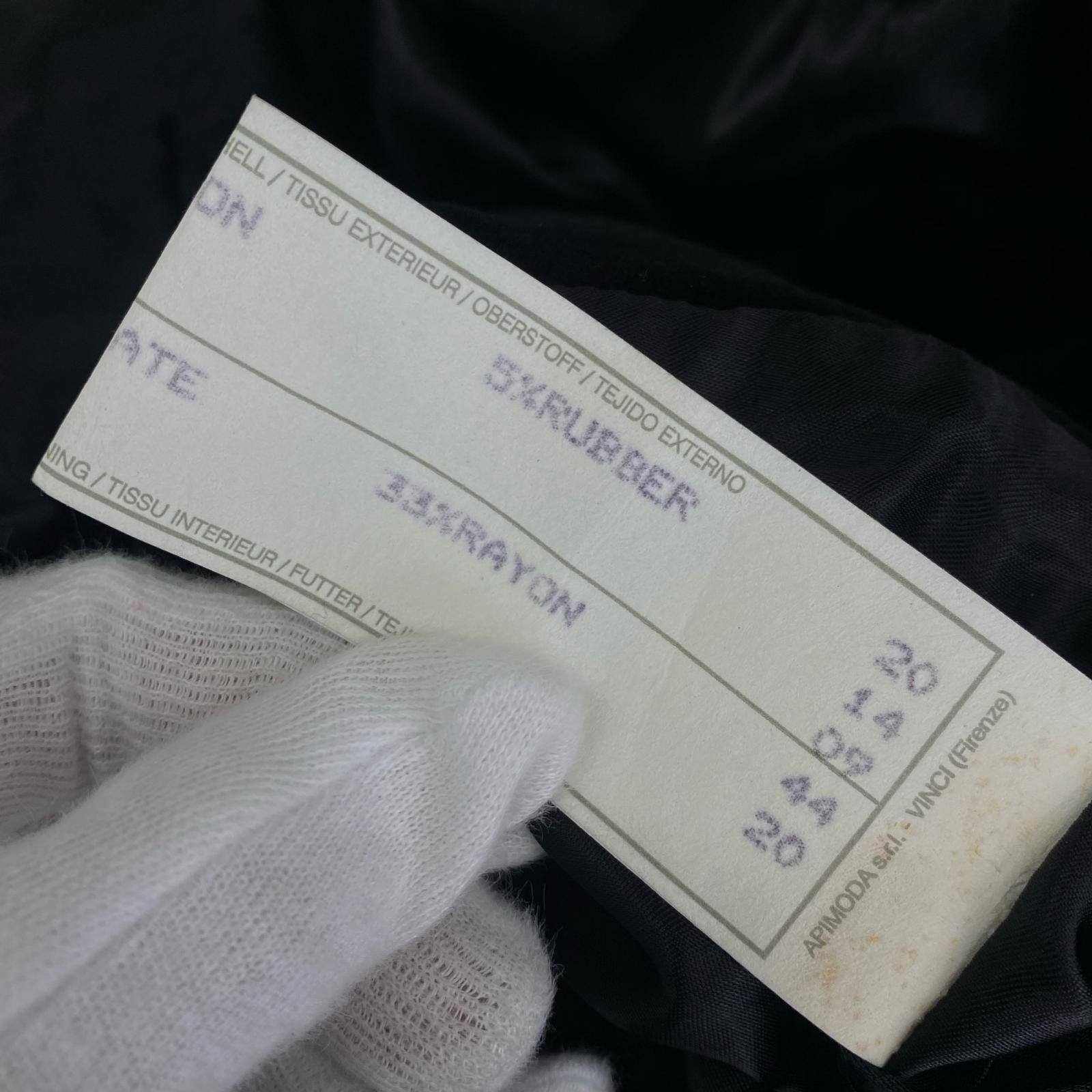 ARMANI COLLEZIONI アルマーニコレツォーニジャケット size48 ブラック ODELLYA_COM