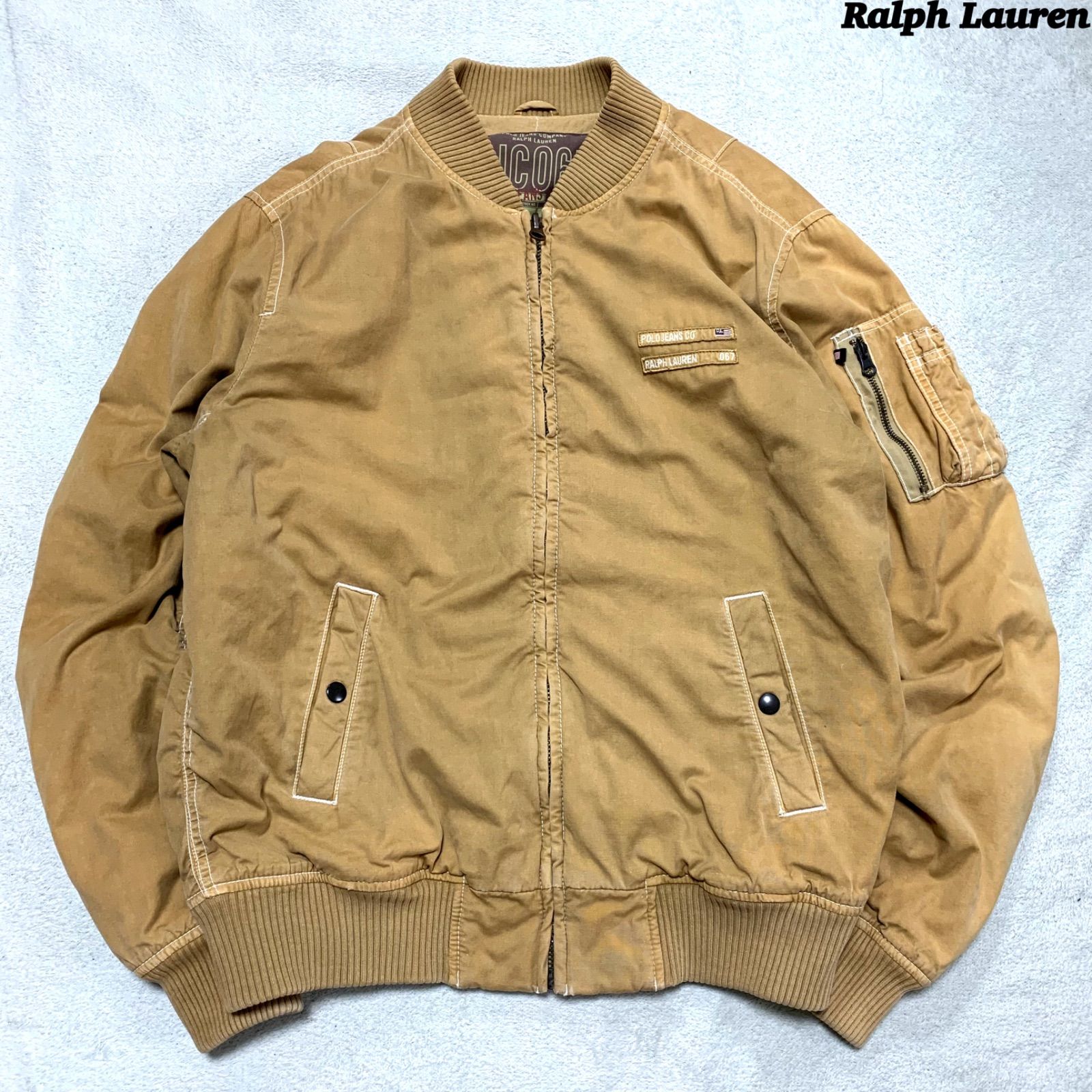 Ralph Lauren MA-1 ボンバージャケット フライトジャケット 中綿入り
