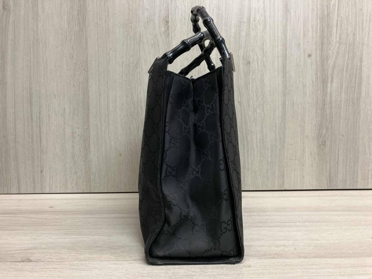 GUCCI バンブー GG柄 ハンドバッグ 002 1010 3754 ブラック