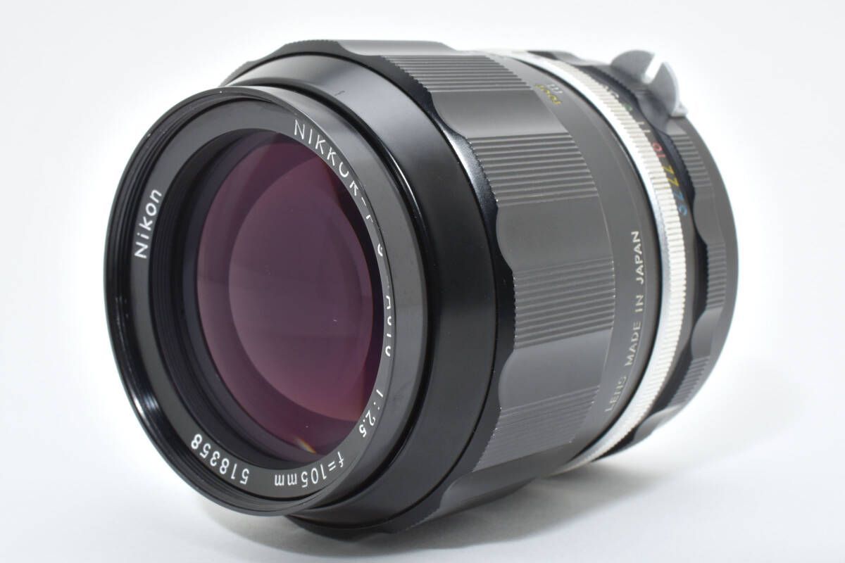 ニコン NIKON NIKKOR-P C 10.5cm 105mm F2.5 YM8887