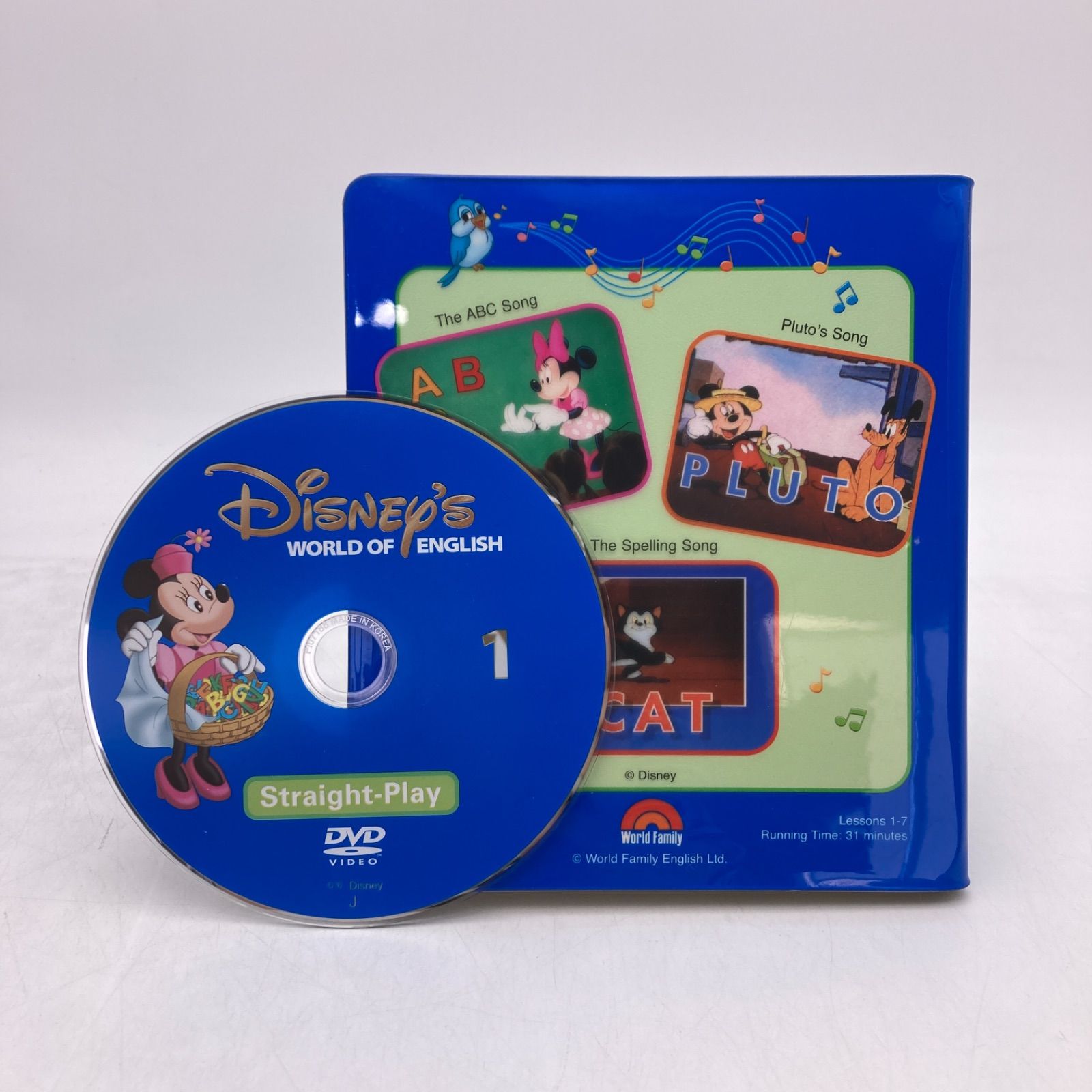 ストレートプレイ DVD 新子役 字幕付 ディズニー英語システム DWE