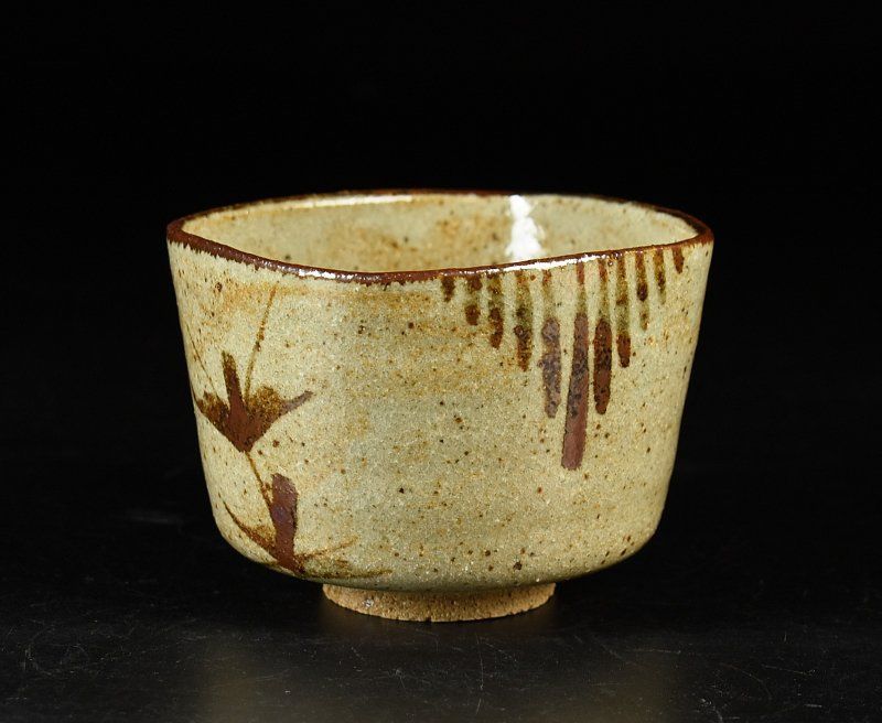 蔵A3307a】絵唐津 十三代 中里太郎右衛門窯 向付 小鉢 五客 共箱