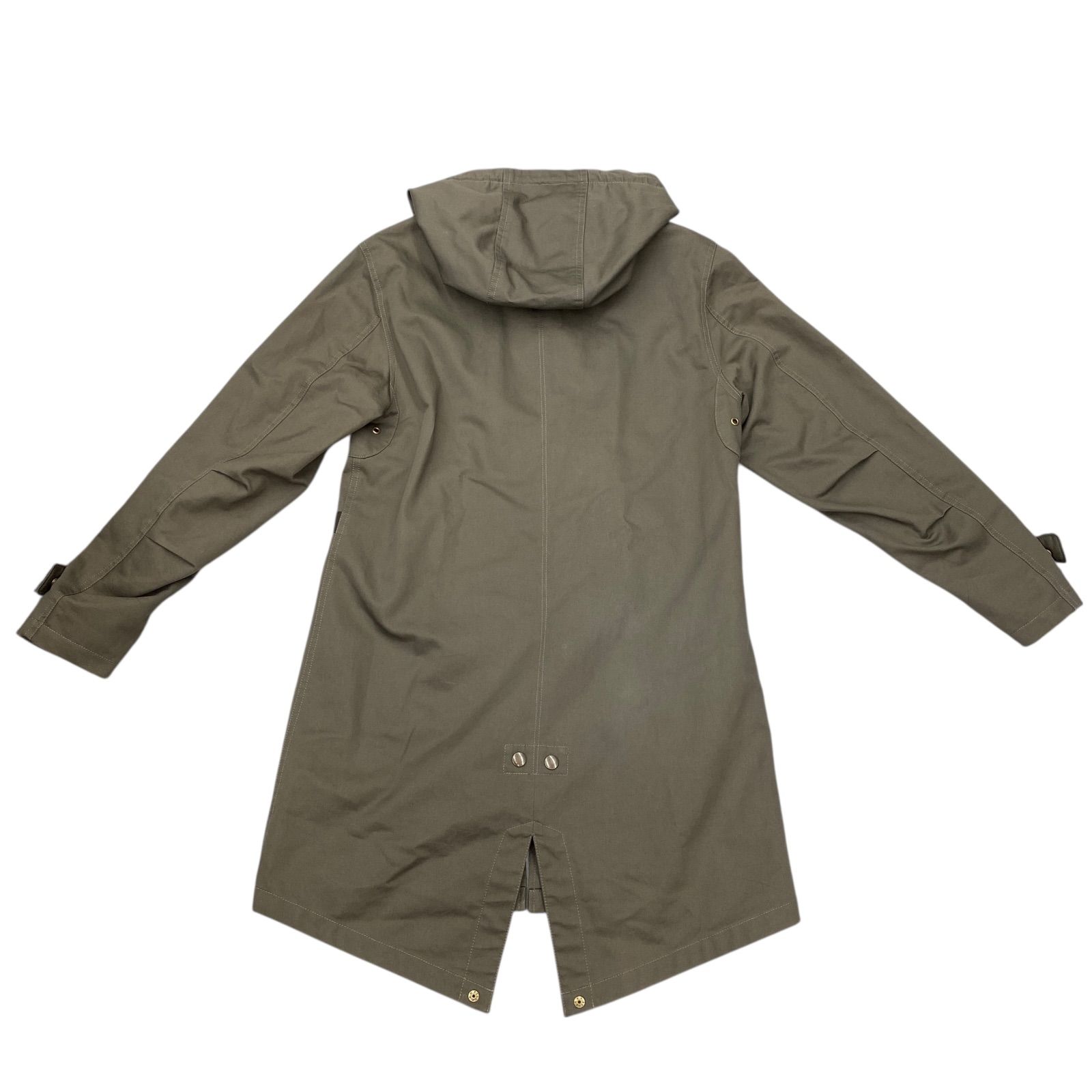 プリティーグリーン　モッズコート　ユニオンジャック　バッジ付き　カーキ　L ☆EM1174 pretty green プリティグリーン ユニオン モッズコート