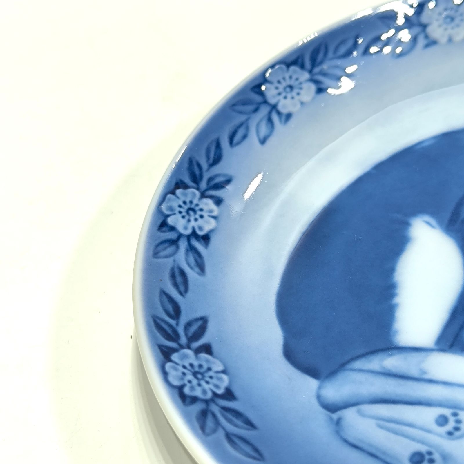 希少 ロイヤルコペンハーゲン イヤープレート 猫 ネコ マザーズデイ