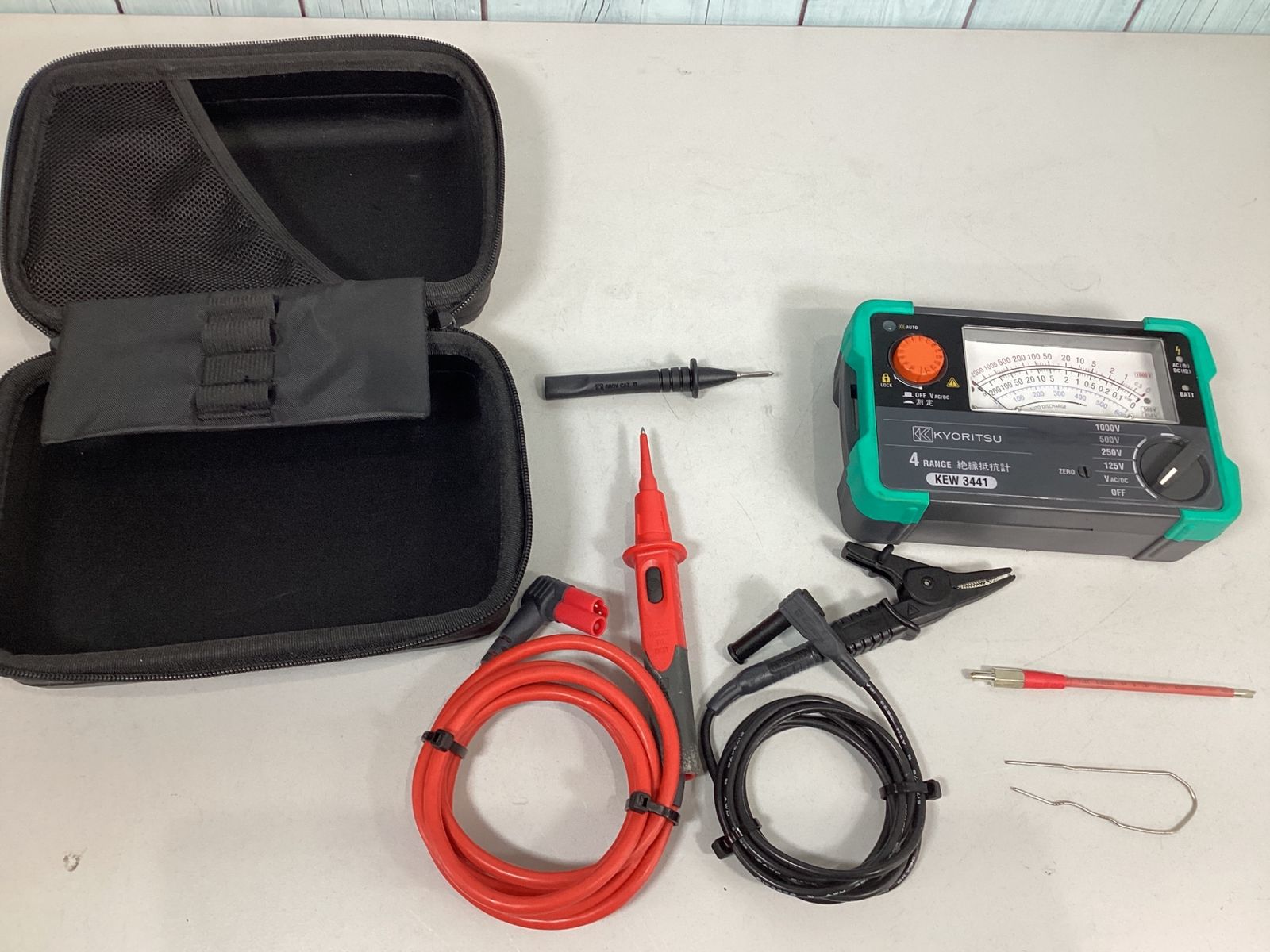 共立電気計器 KYORITSU アナログ絶縁抵抗計 KEW3441