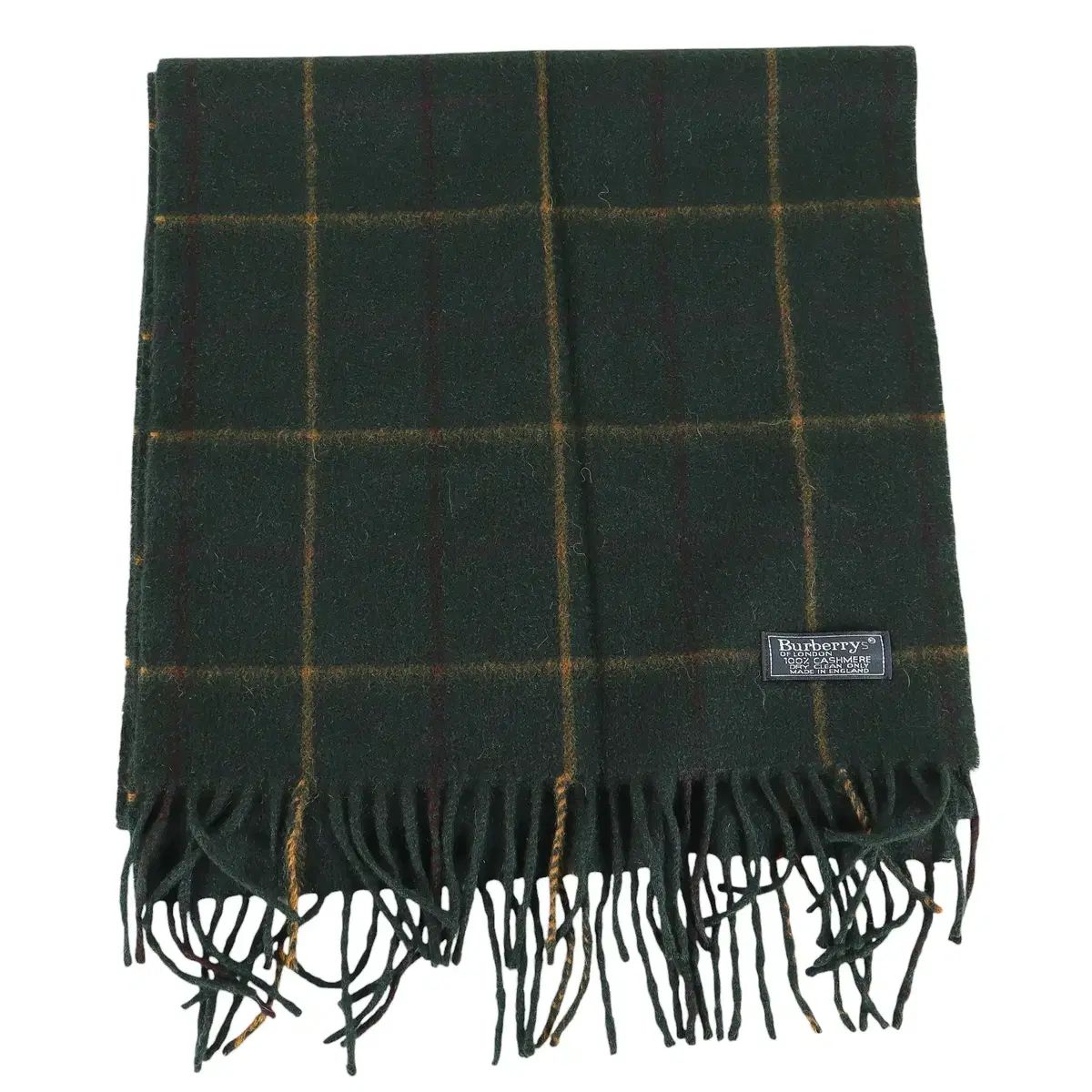 バーバリー カシミア100 マフラー k 1073