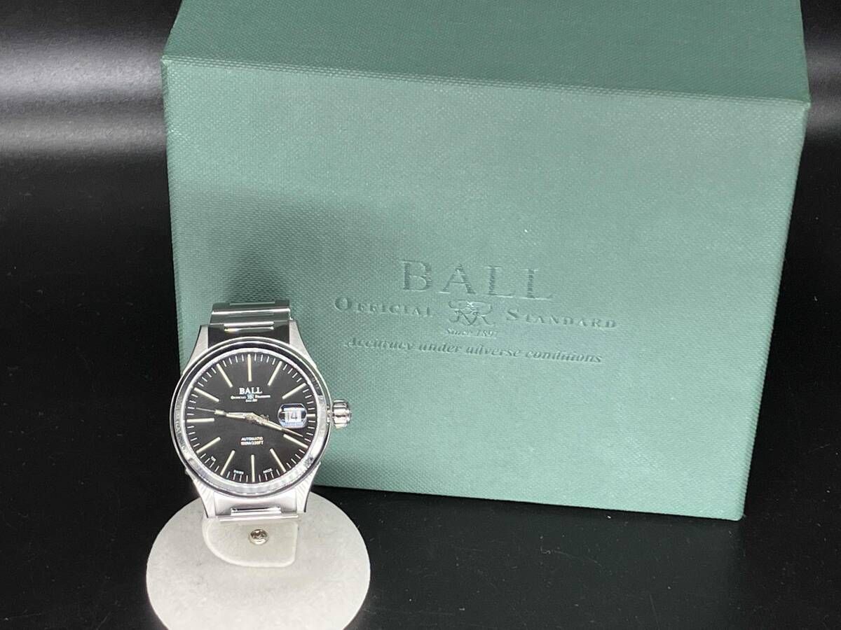 BALL NM 2188 C 自動巻き 箱説明書 替えベルト付き 時計