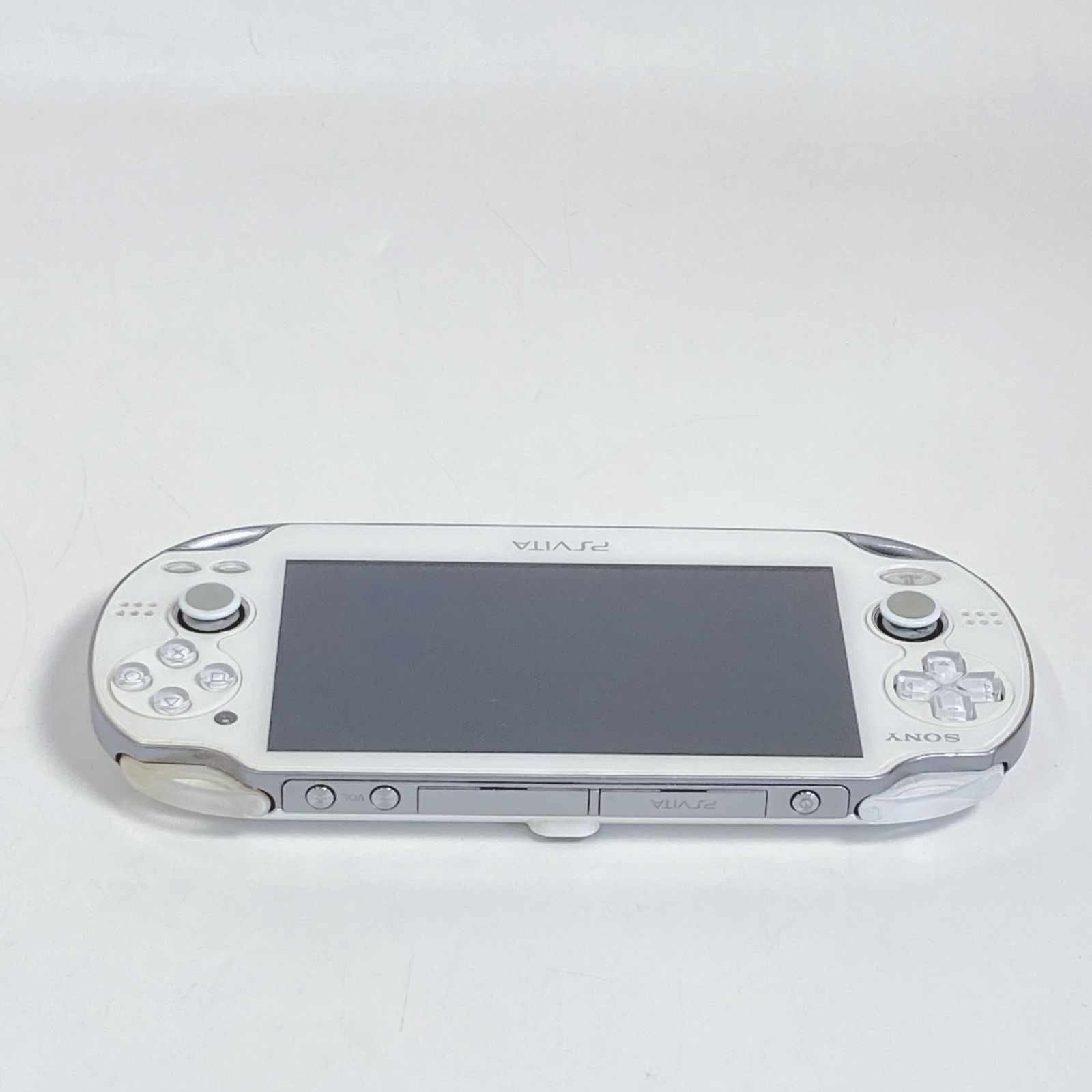  動作品 PlayStation Vita プレイステーション ヴィータ 3 G Wi‐Fiモデル クリスタル ホワイト 版 PCH 1100 AB 02 本体 PS Vita(ヴィータ)