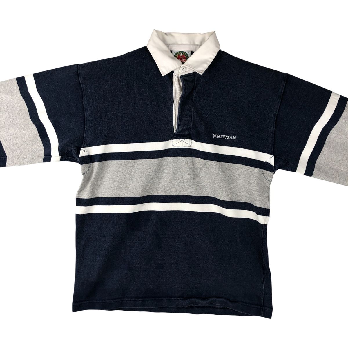 古着 90~00年代 バーバリアン BARBARIAN 長袖 ラガーシャツ カナダ製