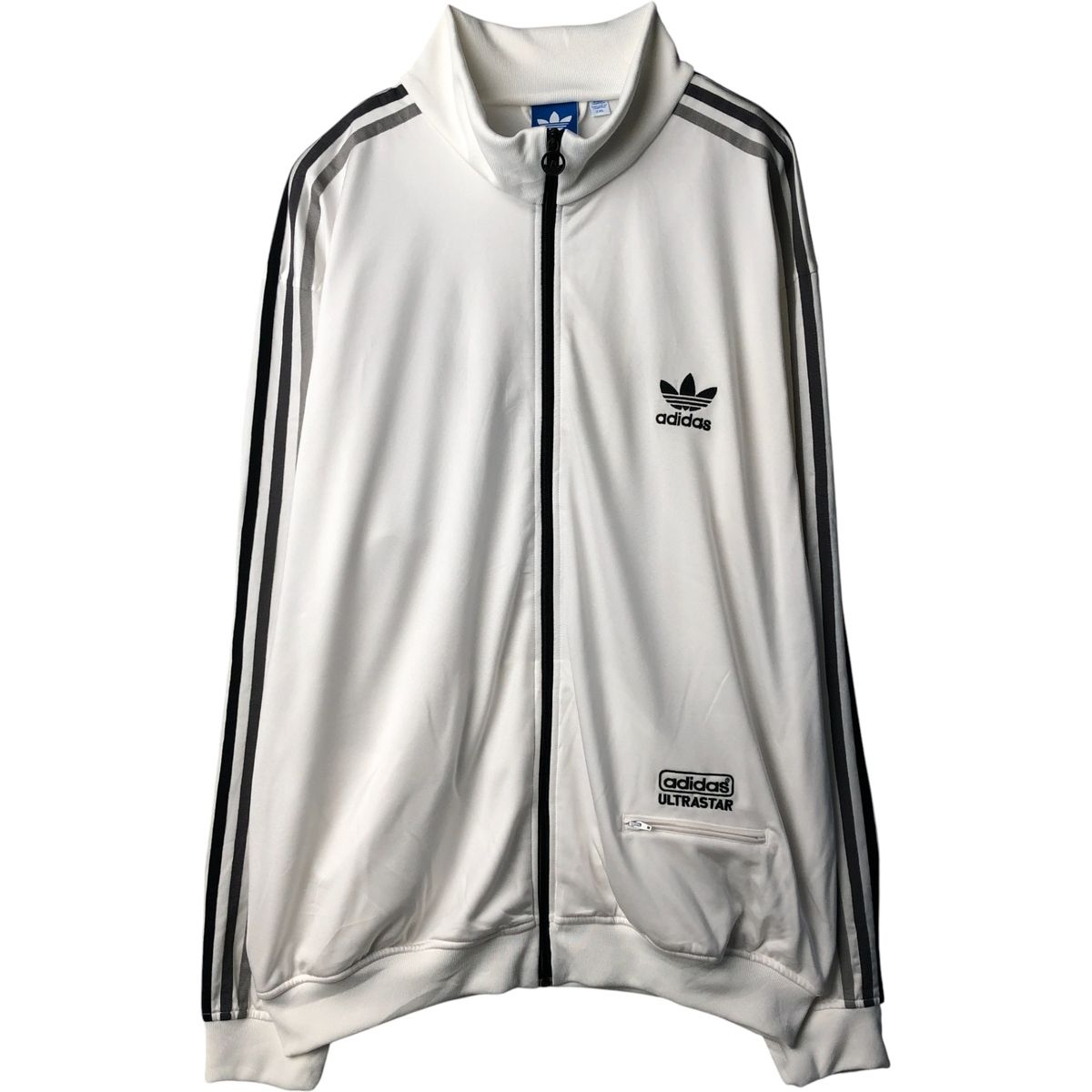 古着 アディダス adidas ULTRASTAR ウルトラスター ORIGINALS オリジナルス バックロゴ ジャージ トラックジャケット eaa594472
