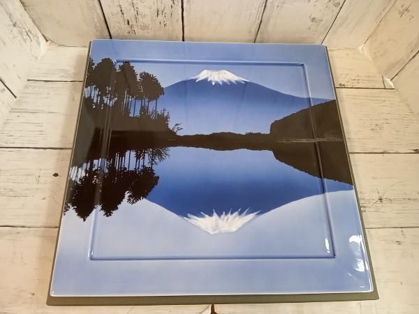 有田焼のまるぶん プレート ディナープレート 有田焼 逆さ富士