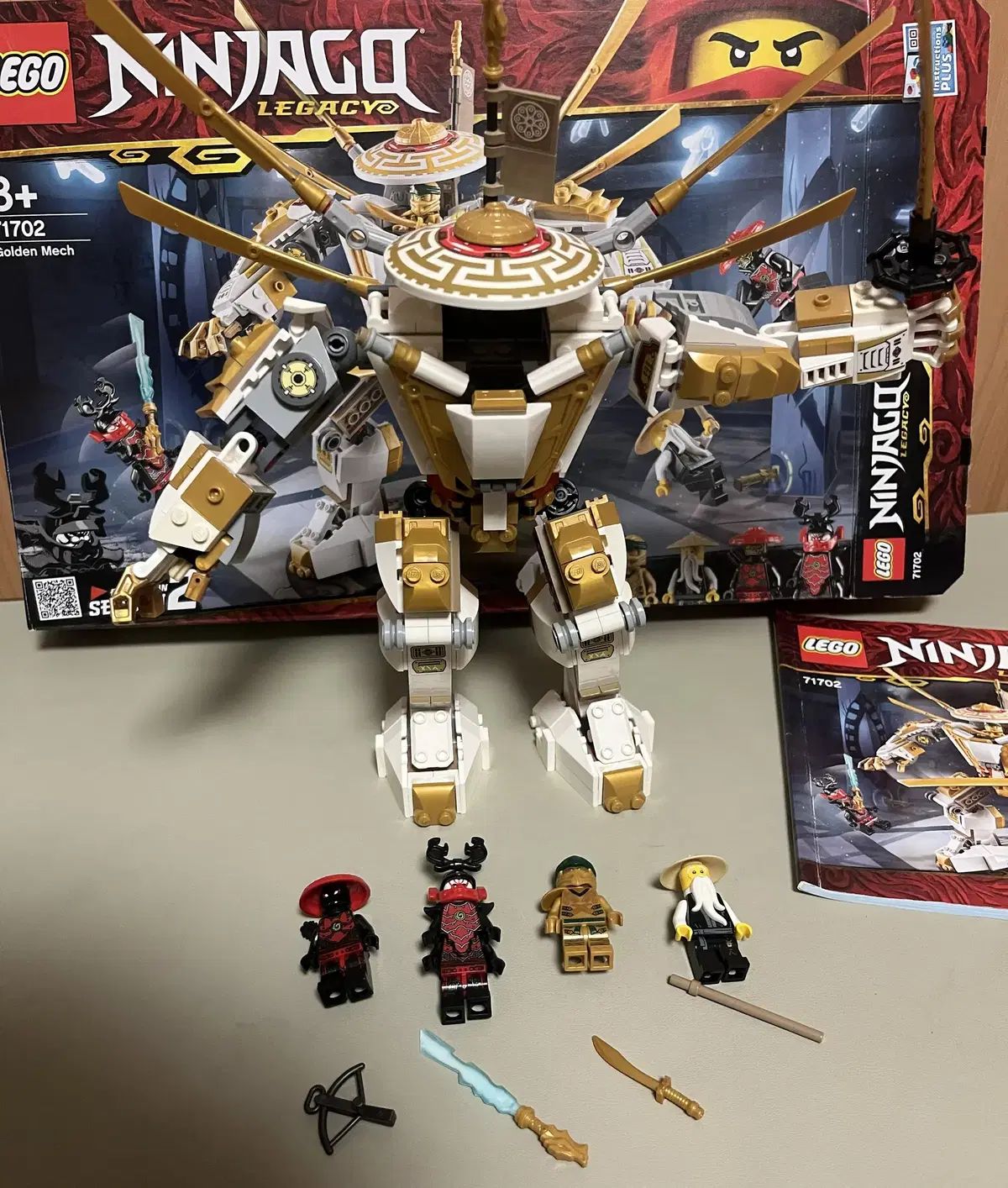 LEGOブロック ニンジャゴー 71702 ゴールデン ロボット マック