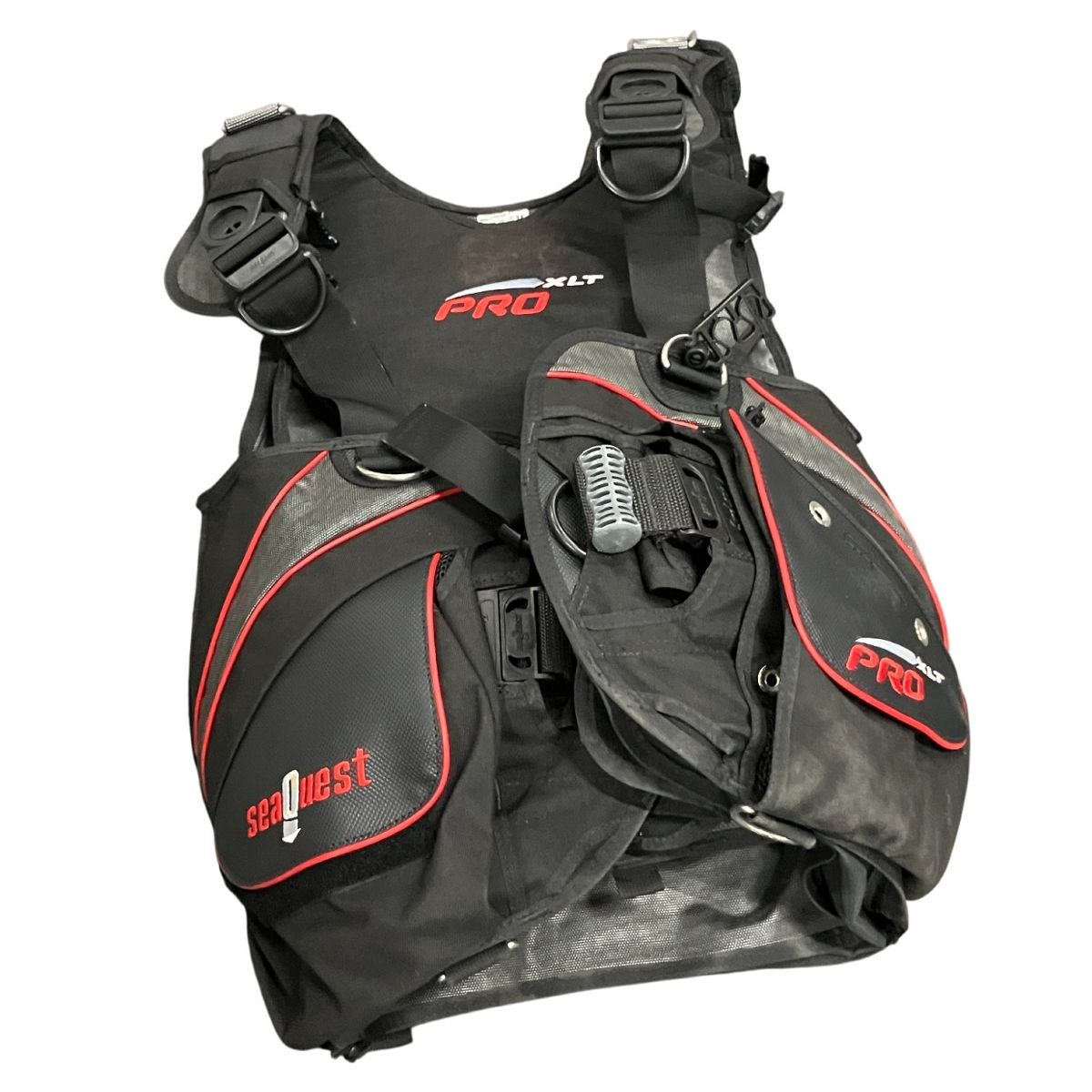 SEAQUEST XLT PRO BCジャケット Mサイズ スキューバ ダイビング ジャンク B10538894