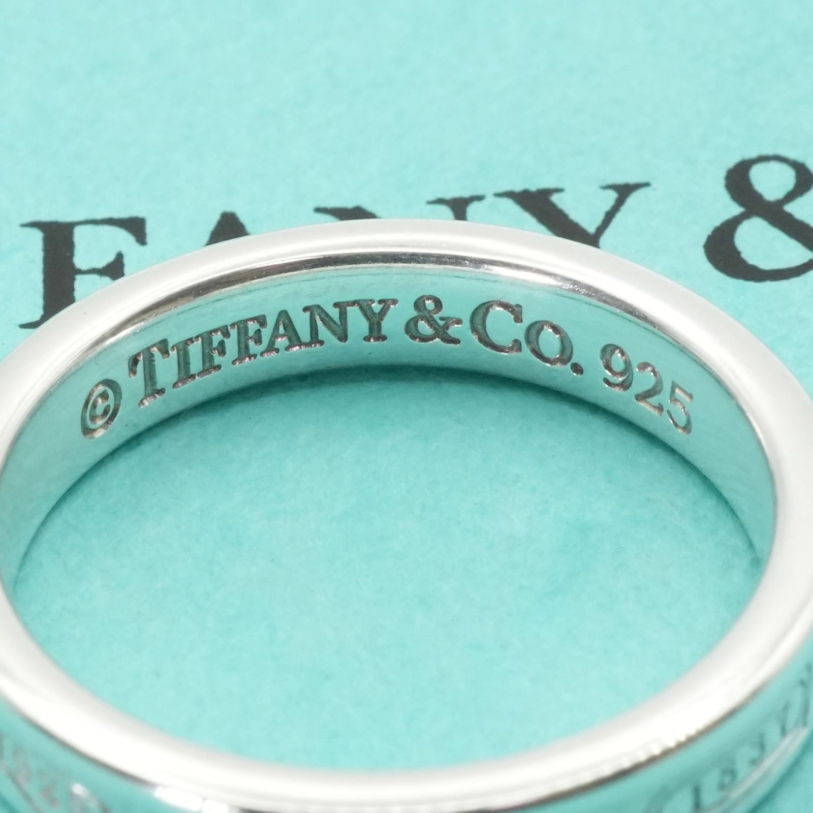 極美品14号 ティファニー 1837 ナロー スリム リング/25-1845S - メルカリ