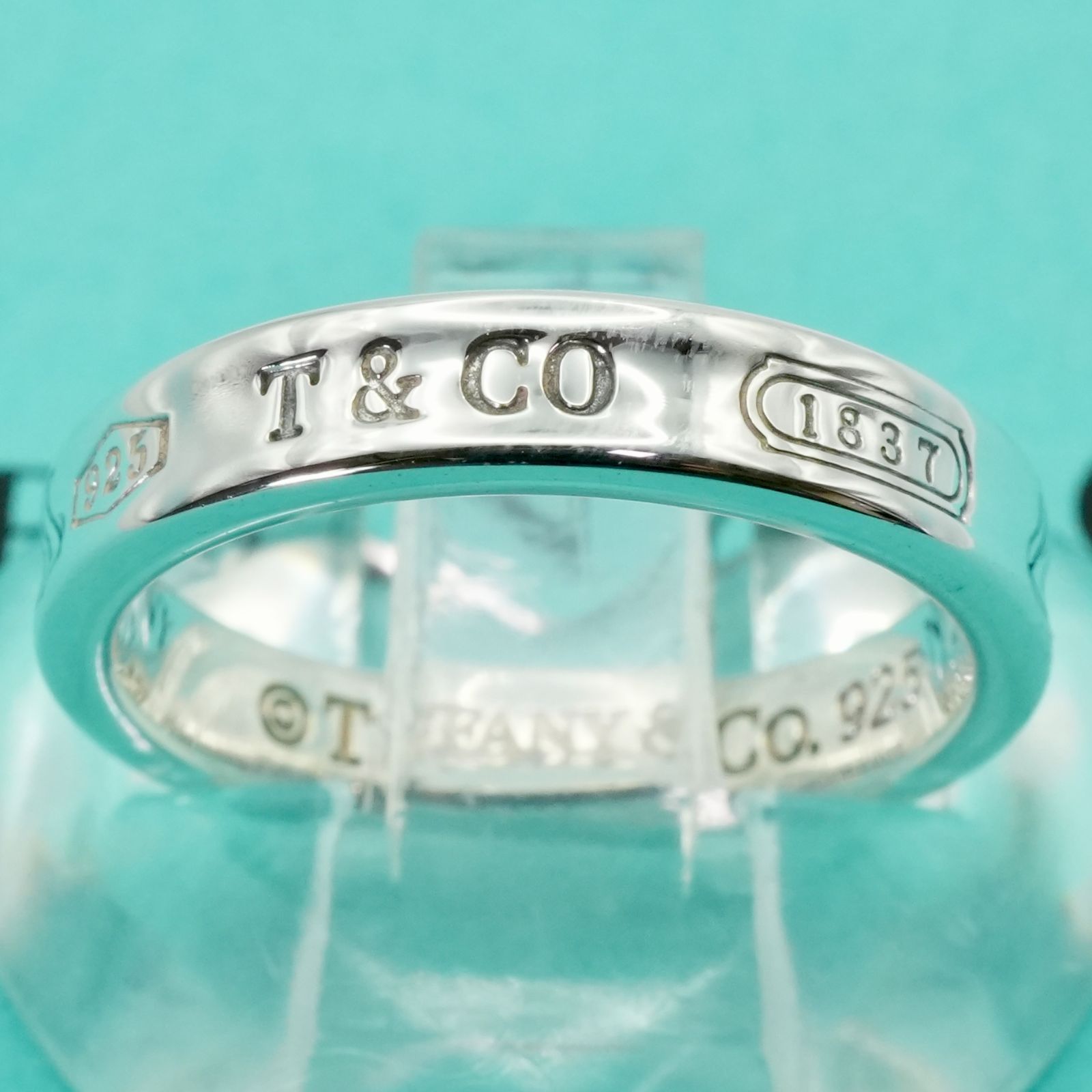 極美品14号 ティファニー 1837 ナロー スリム リング/25-1845S - メルカリ