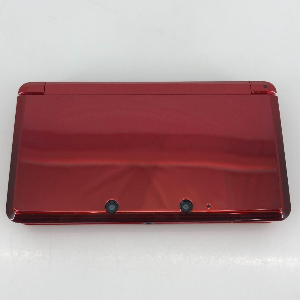 05w15817T 3DS ニンテンドー 3DS 本体のみ レッド SDカード4GB 動作 み ゲームハード 品