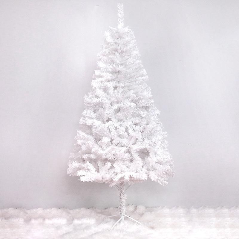 クリスマスツリー 高さ 150cm 180cm 210cm 白色 雪景色 PVC デコレーション