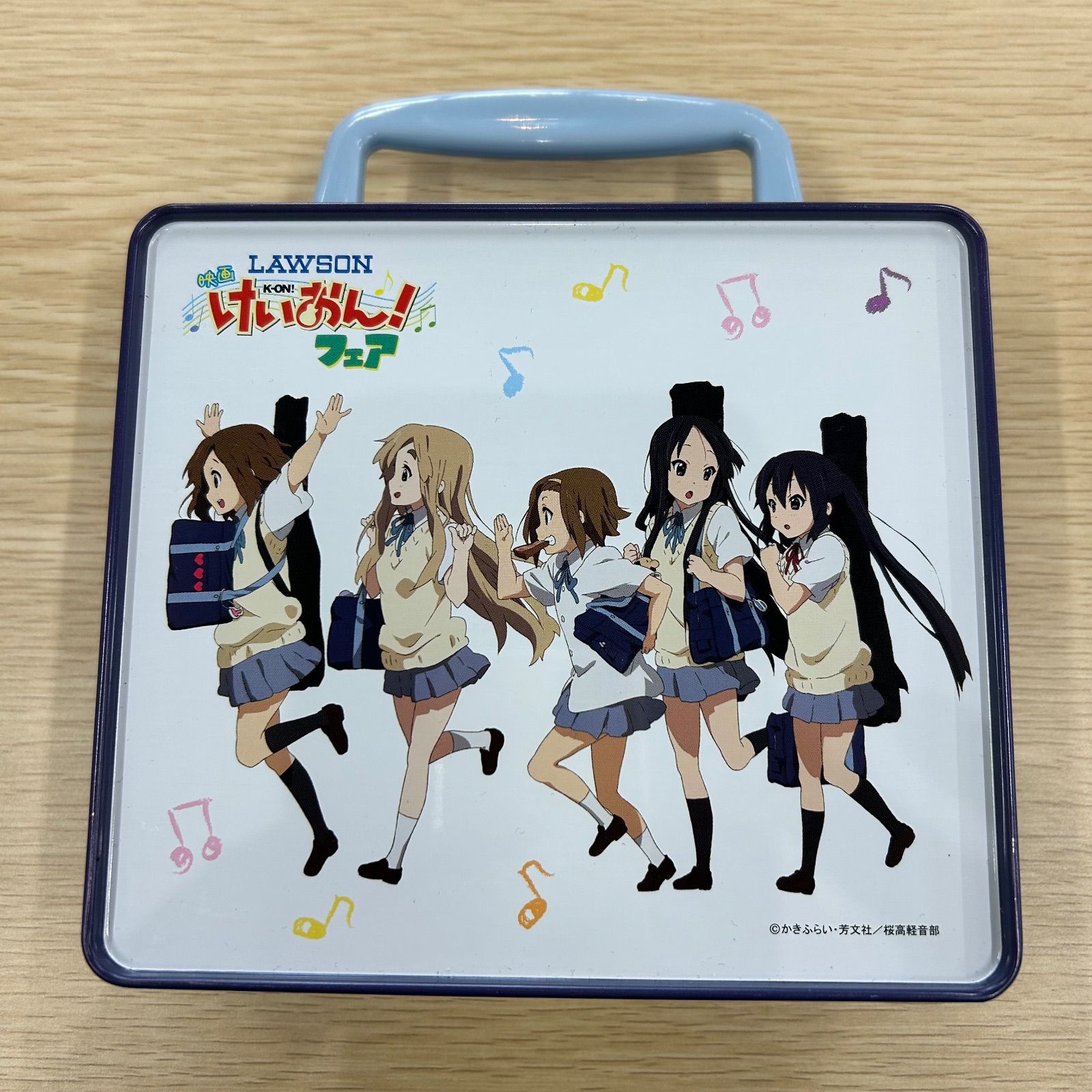 けいおん スクールバッグ トランク缶 スクールバッグ 音符ver 映画けい 