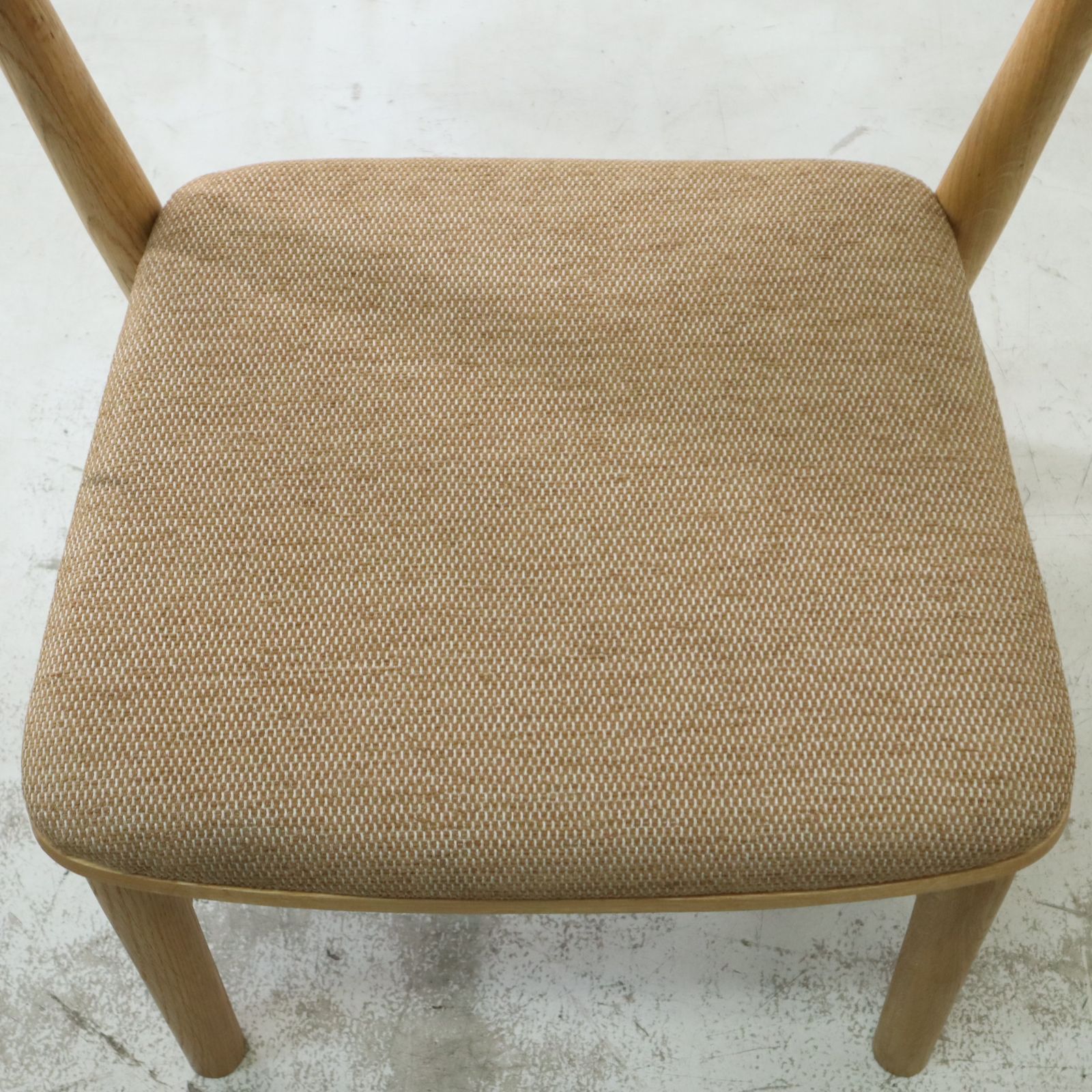 展示品 unico ウニコ SOLK ソルク ダイニングチェア 色シナモン オーク