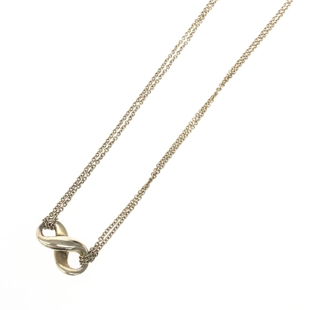 TIFFANY&Co. ティファニー SVネックレス/インフィニティ シルバー/925 
