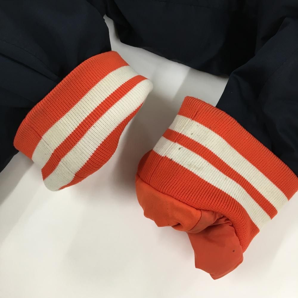  パーリーゲイツ 4 WAY中綿リバーシブルジャケット ネイビー 裏オレンジ 袖着脱可 PERTEX レディース 0 S ゴルフウェア PEARLY GATES ジャケット レディースウェア