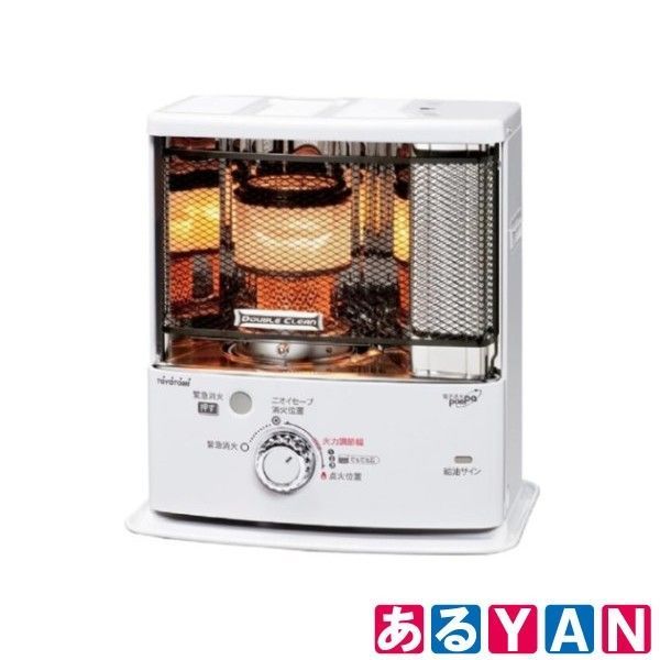 リファービッシュ品 トヨトミ 反射形石油ストーブ RC-S 28 N -W ホワイト ダブルクリーン 木造7畳 コンクリート10畳